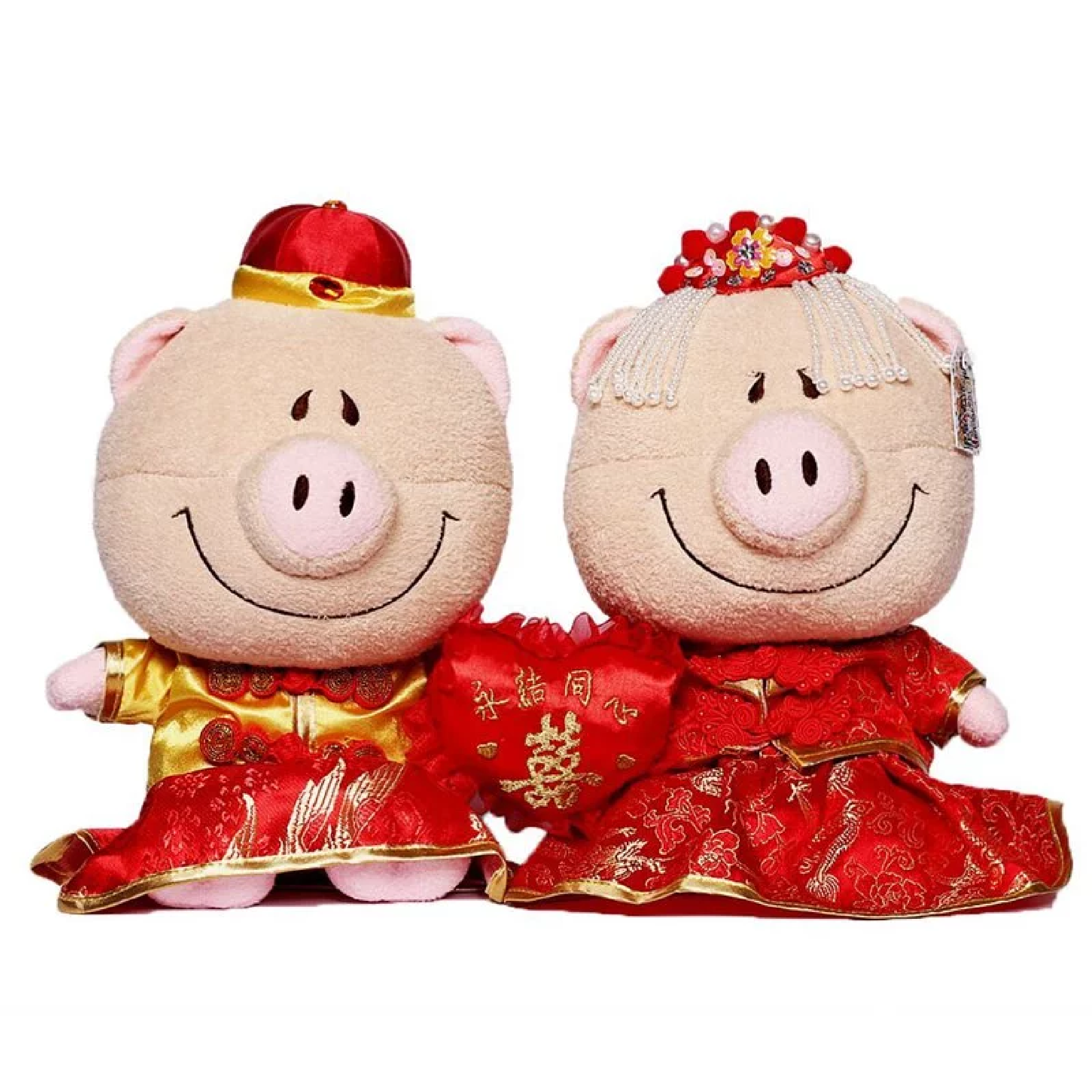 P.C 8吋結婚公仔一對 (中式)