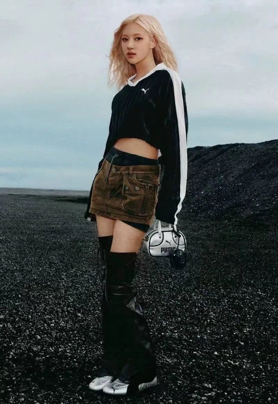 PUMA 彪馬 Metallic 1976 銀色迷你手提包 女款 潮流百搭 單肩斜背包 朴彩英同款 Aug25