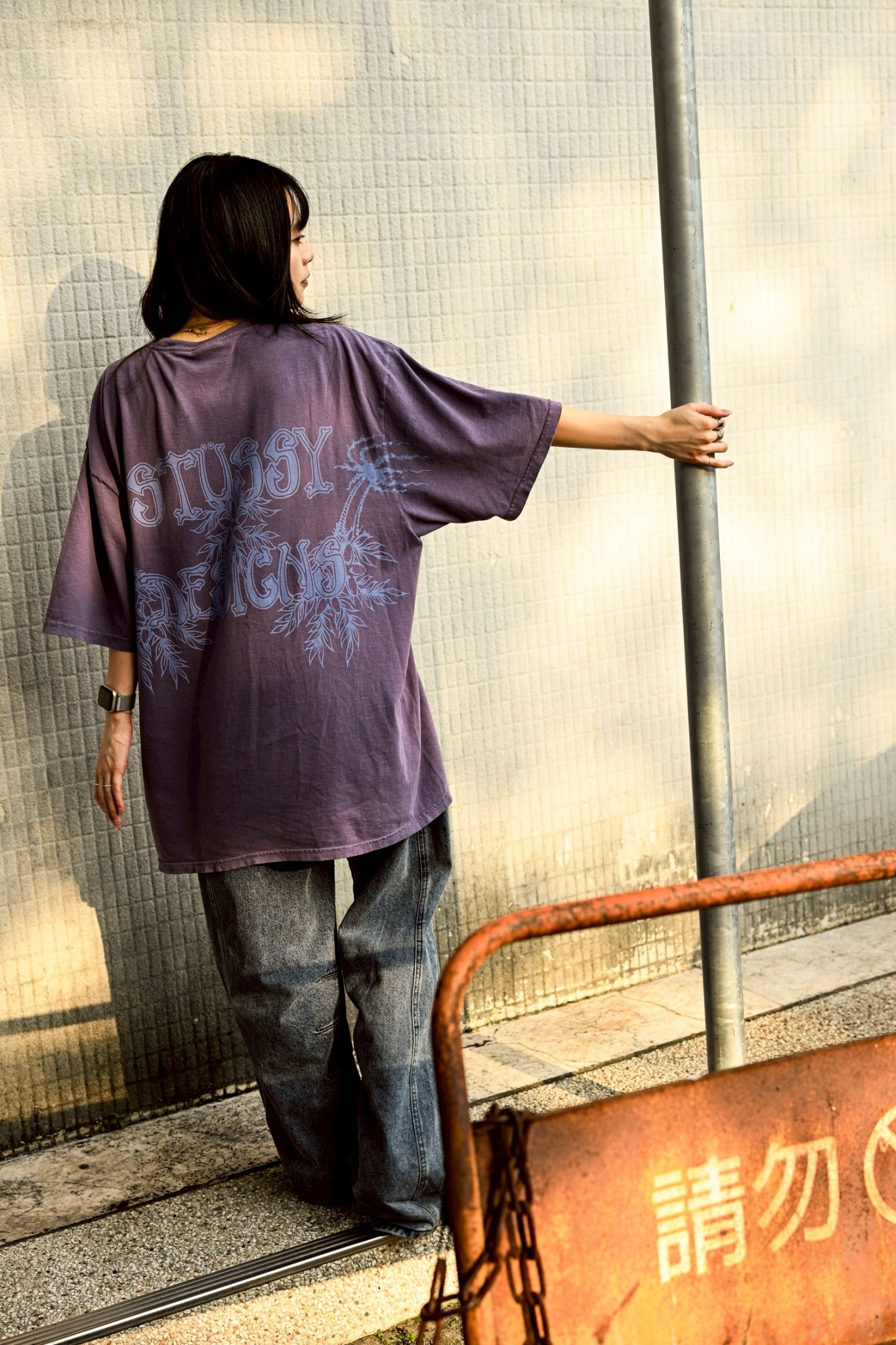 ☆ETW☆【EASY TO WEAR】Stussy 25SS WES PALMS PIG DYED TEE 美式 圖騰 棕櫚樹 短袖