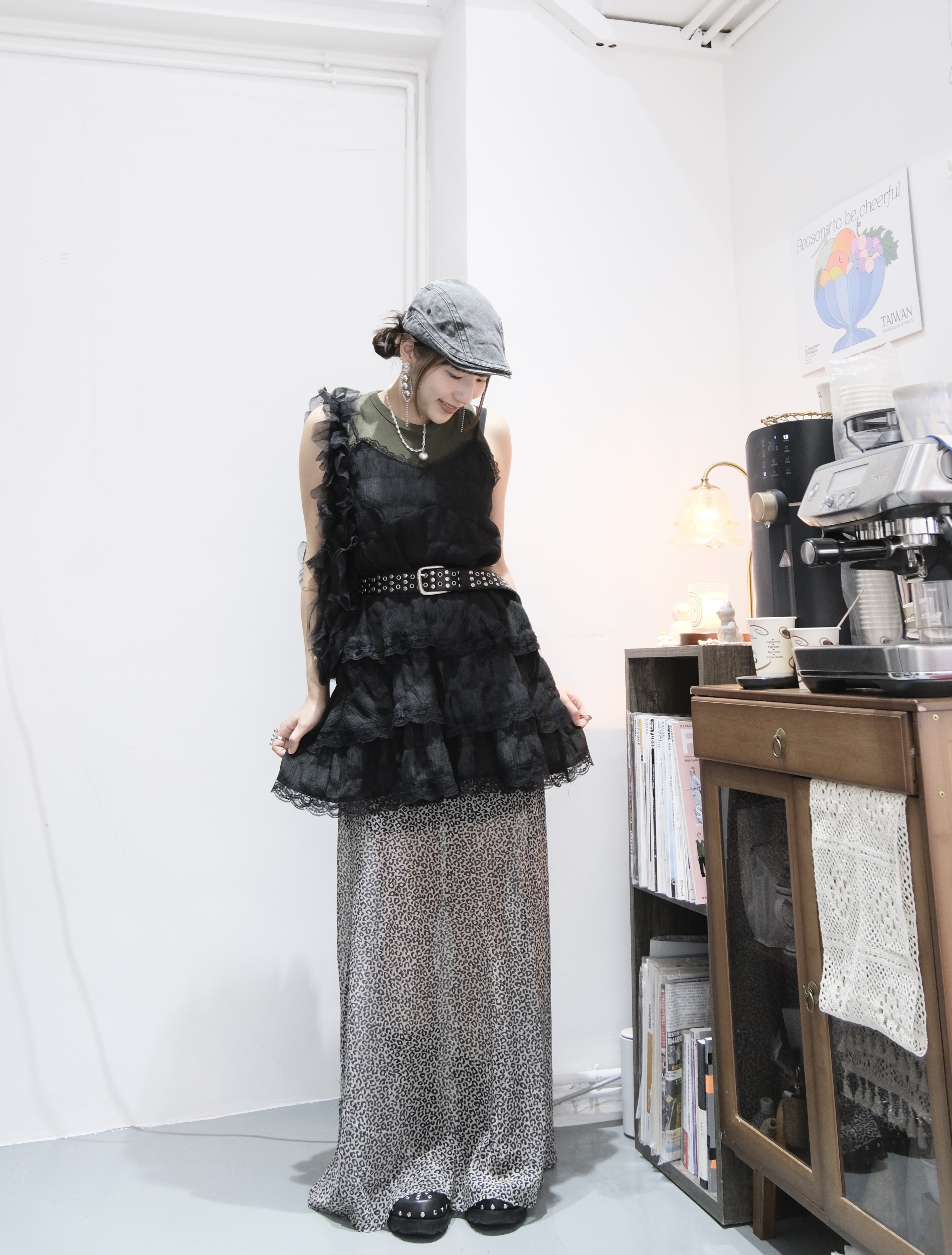 韓製自肥 型格粗洞洞belt