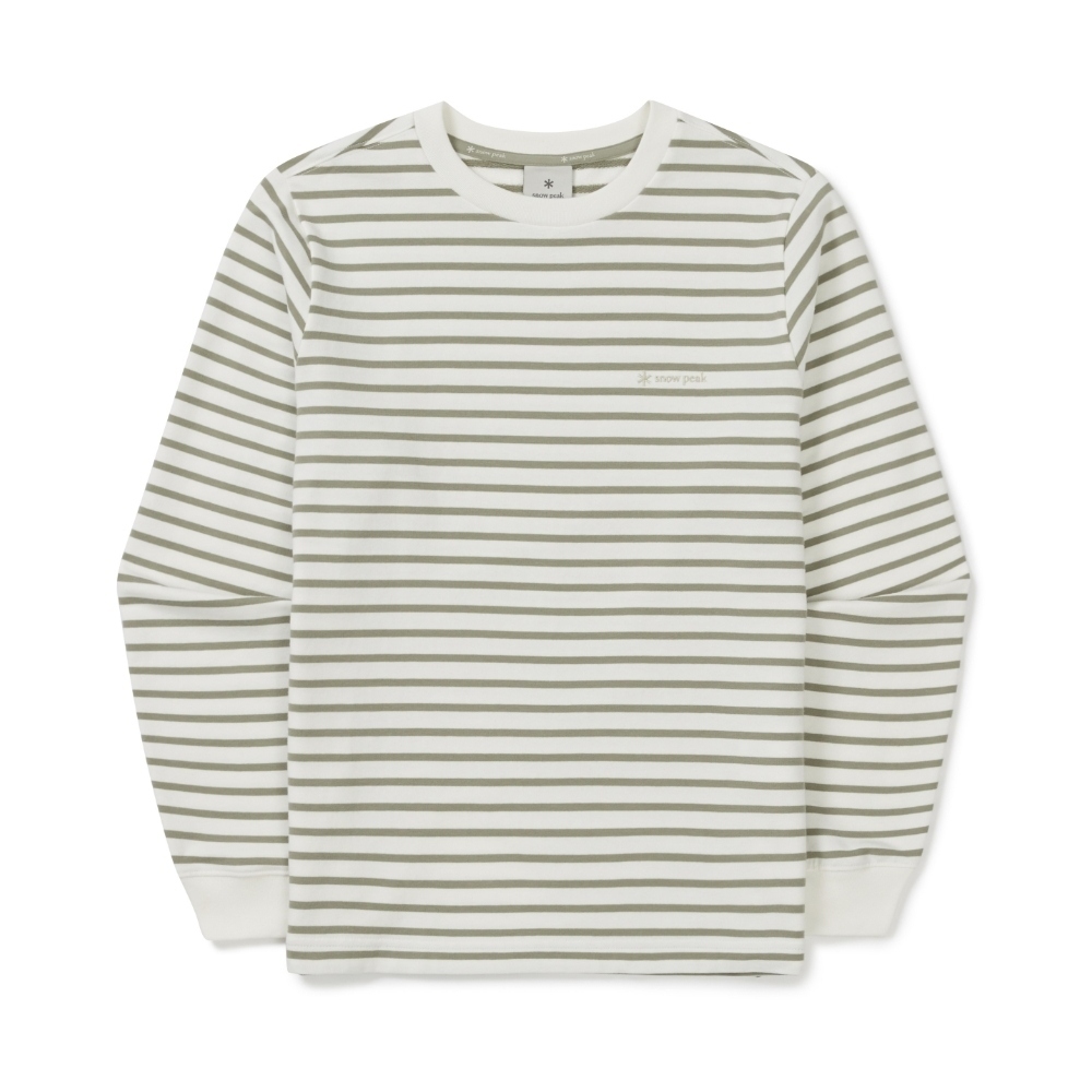 【代購】Snow Peak 雪諾必克 女 Stripe Long Sleeve 條紋 長袖 S25FWF-TL13