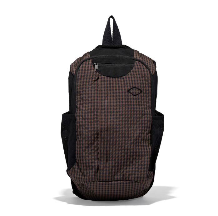 Mischief  MSCHF  許光漢、秀智愛牌 /  PLAID SPRINT PACK_BROWN GINGHAM CHECK 格紋背包 棕色 / AUG25