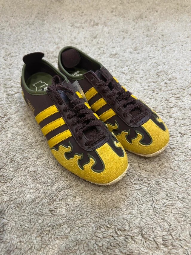 【Focus Store】預購 Brain Dead x Adidas Japan Lo "Brown Hazel Yellow" 火焰 咖黃色 JQ6789