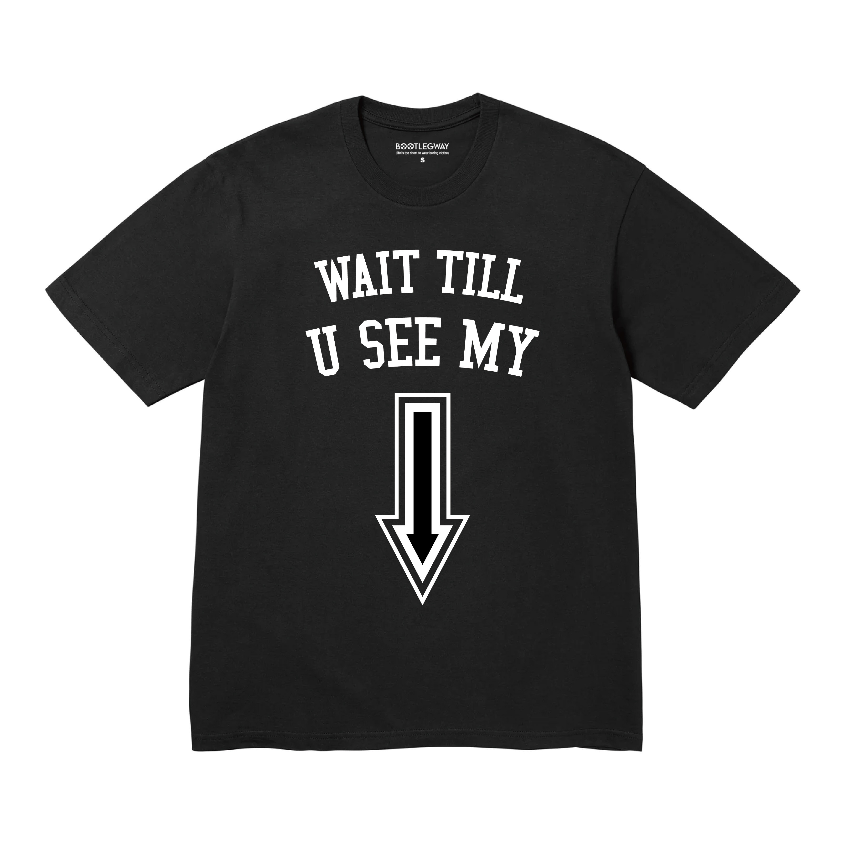 Bootlegway｜ " SEE MY " Tee (Black)