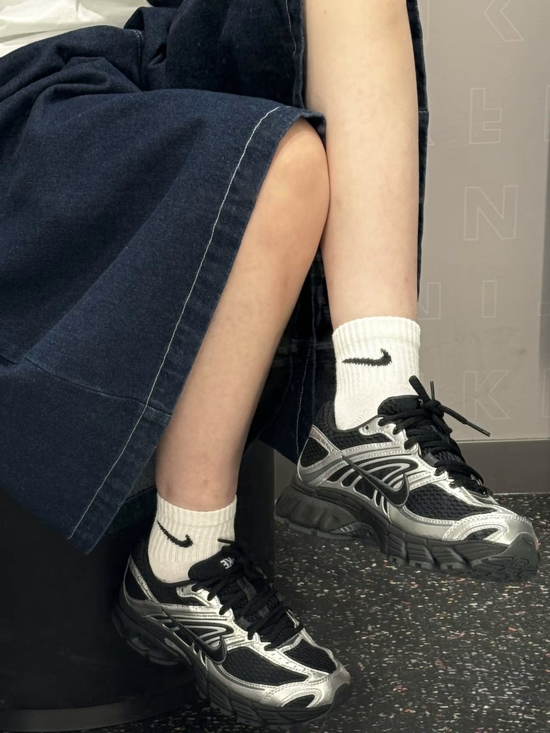 "代購" Nike Air Max Moto 2K Black Metallic Silver 金屬感 黑銀 女鞋 HQ2056-007