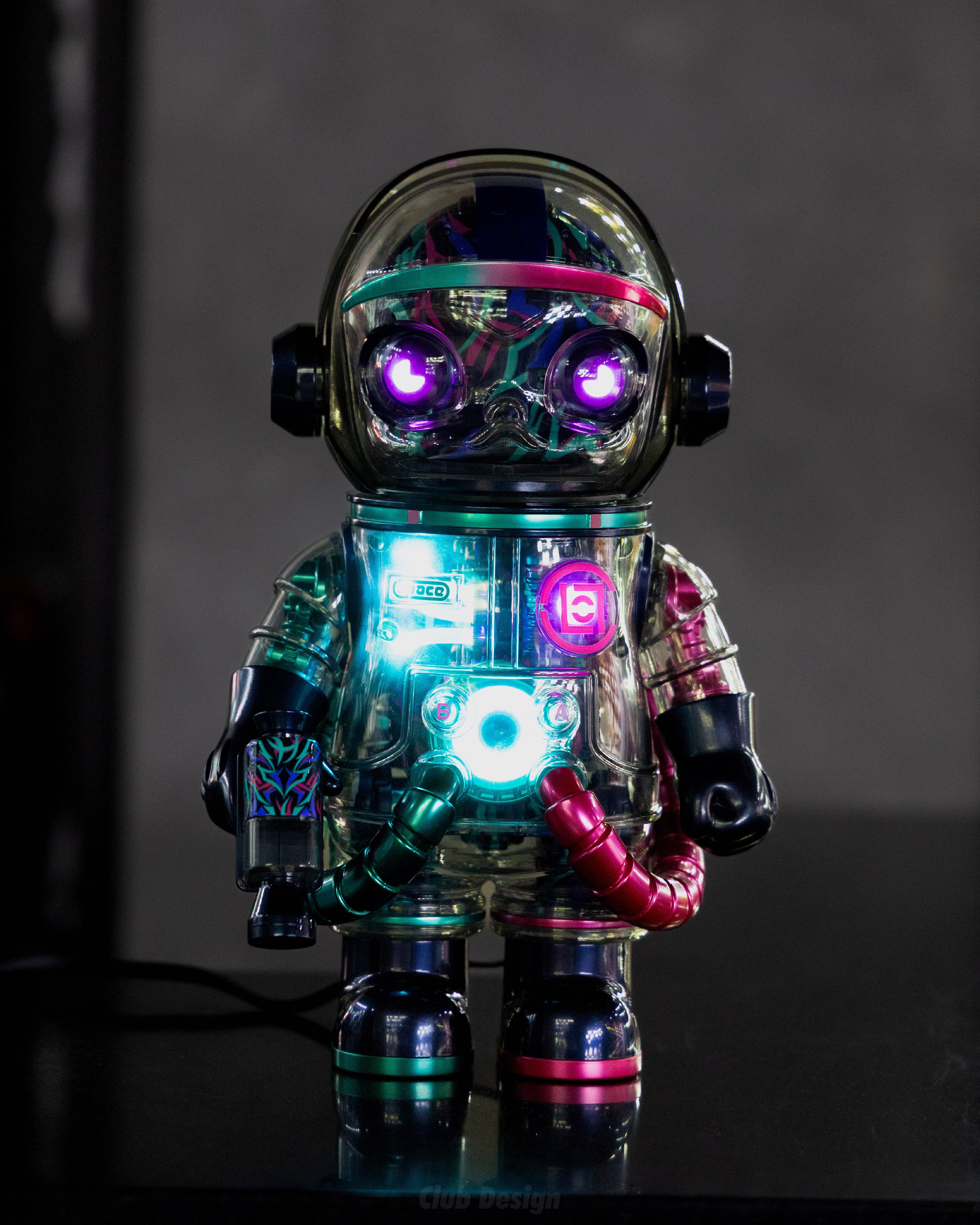 POP MART MEGA SPCE MOLLY X CLOT MAGENTA ALINEGRA 400% 泡泡瑪特 太空莫莉 聯名款 紅綠荊棘 凝結集團 477/4500