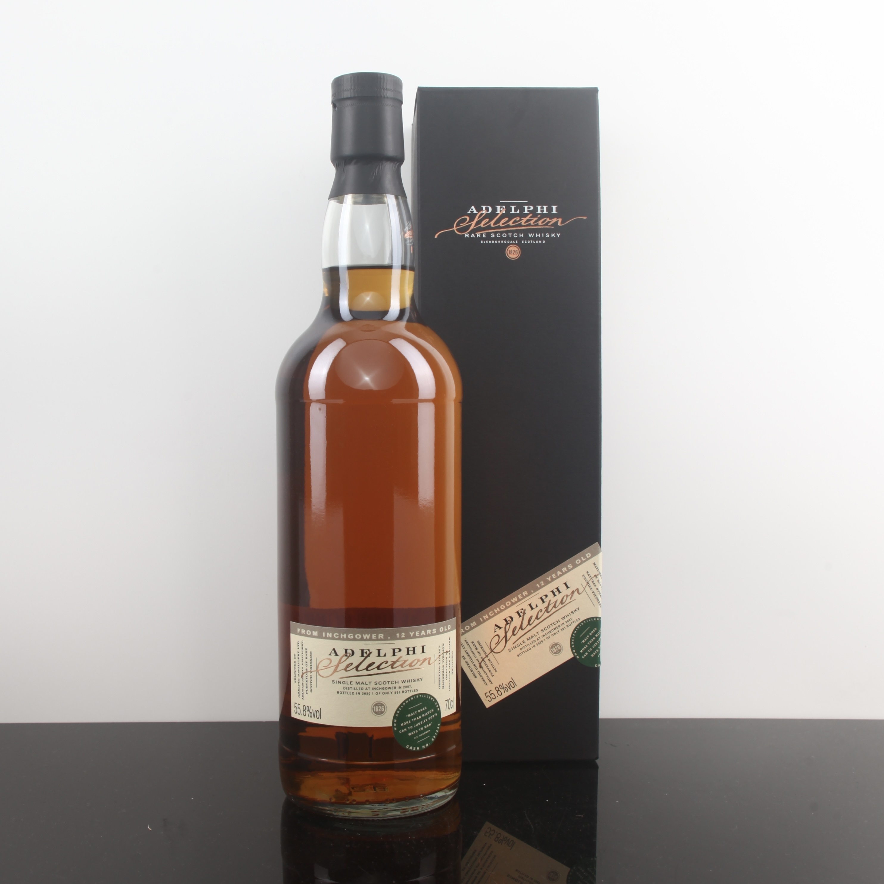 Inchgower 2007/2020 12YO Refill Sherry #801246 55.8% - Adelphi