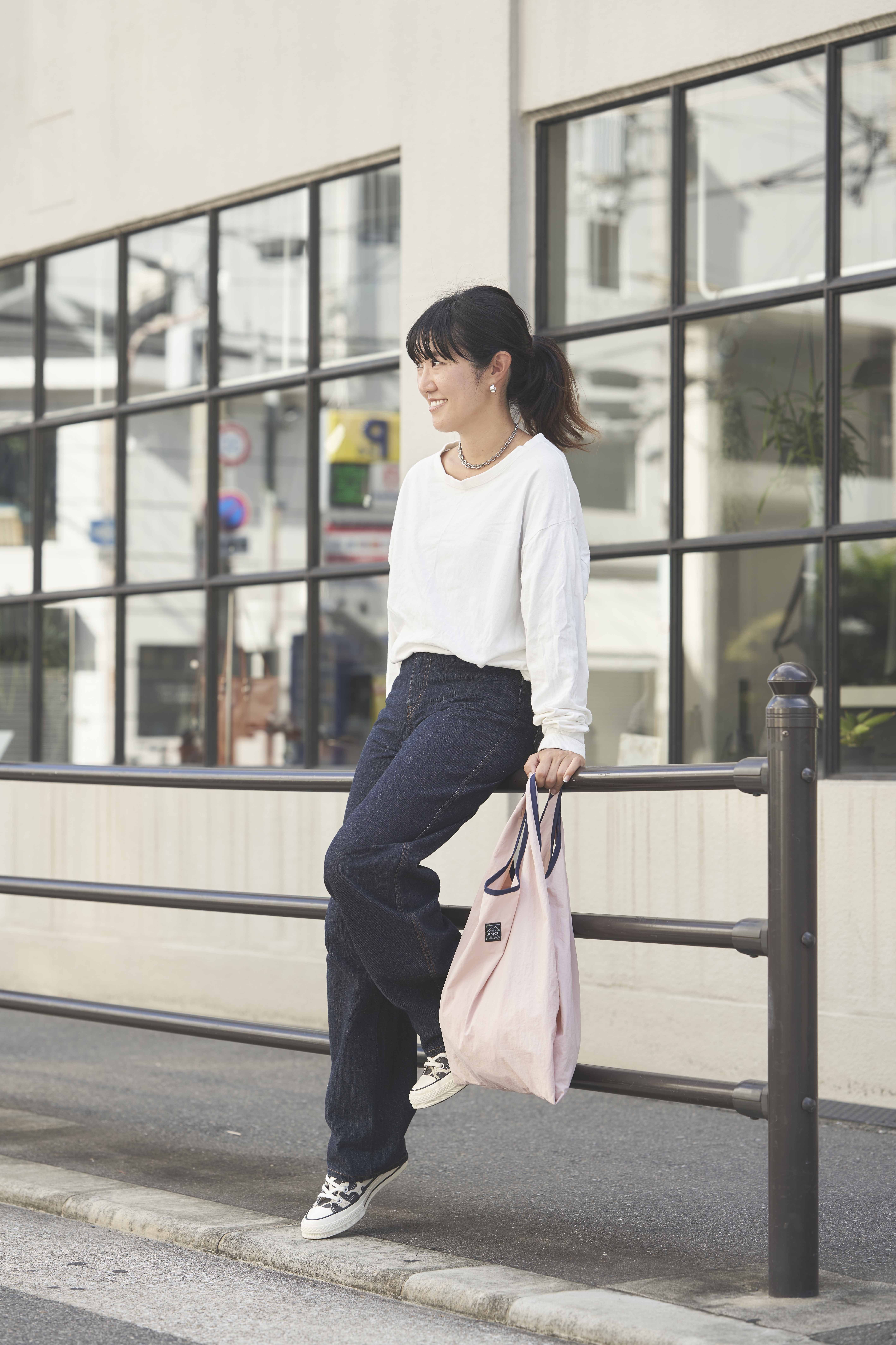 OMCC Shopping Bag Trim 粉彩購物袋 M OMC-SB0022