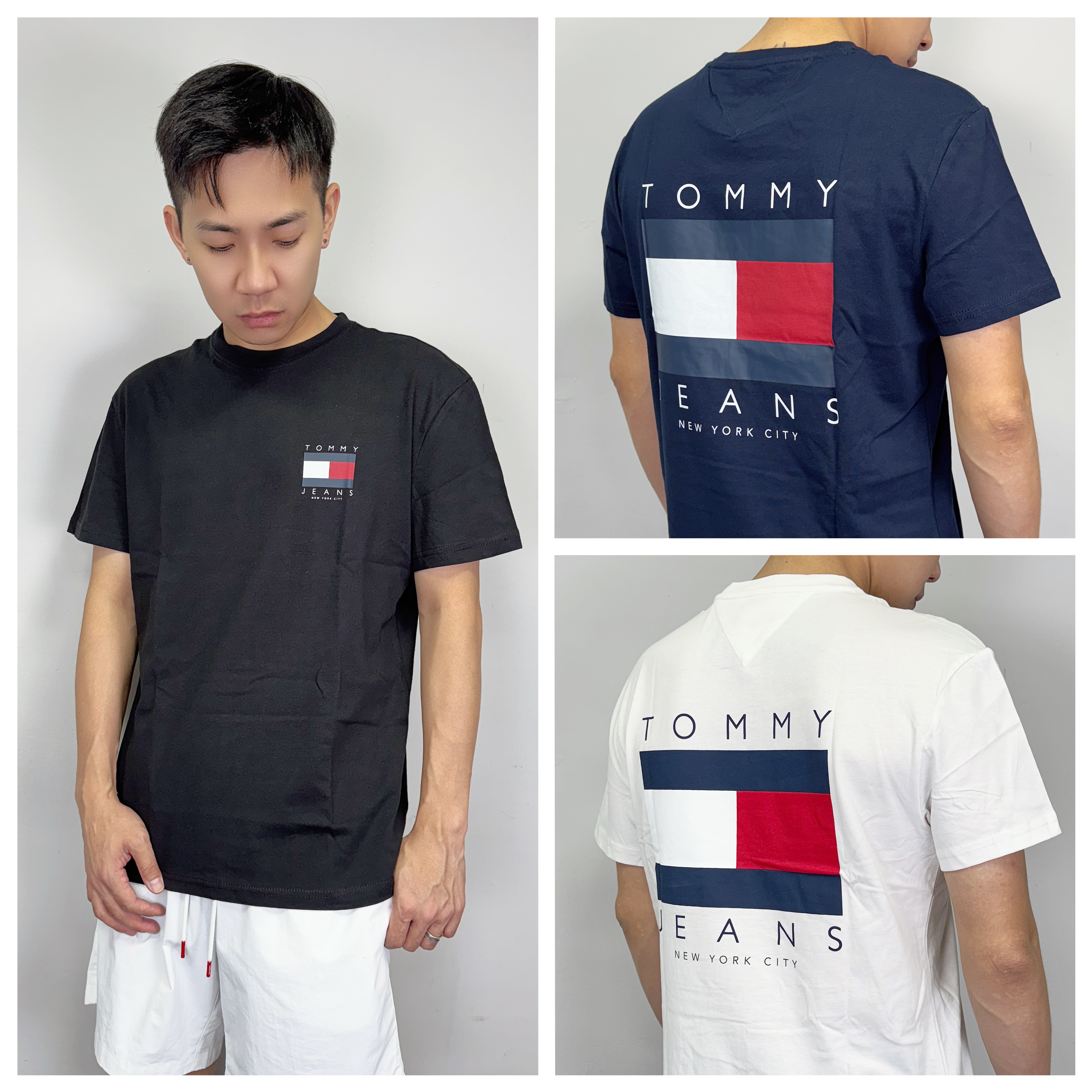 Tommy Jeans 背後大國旗 短袖上衣 短袖 短T