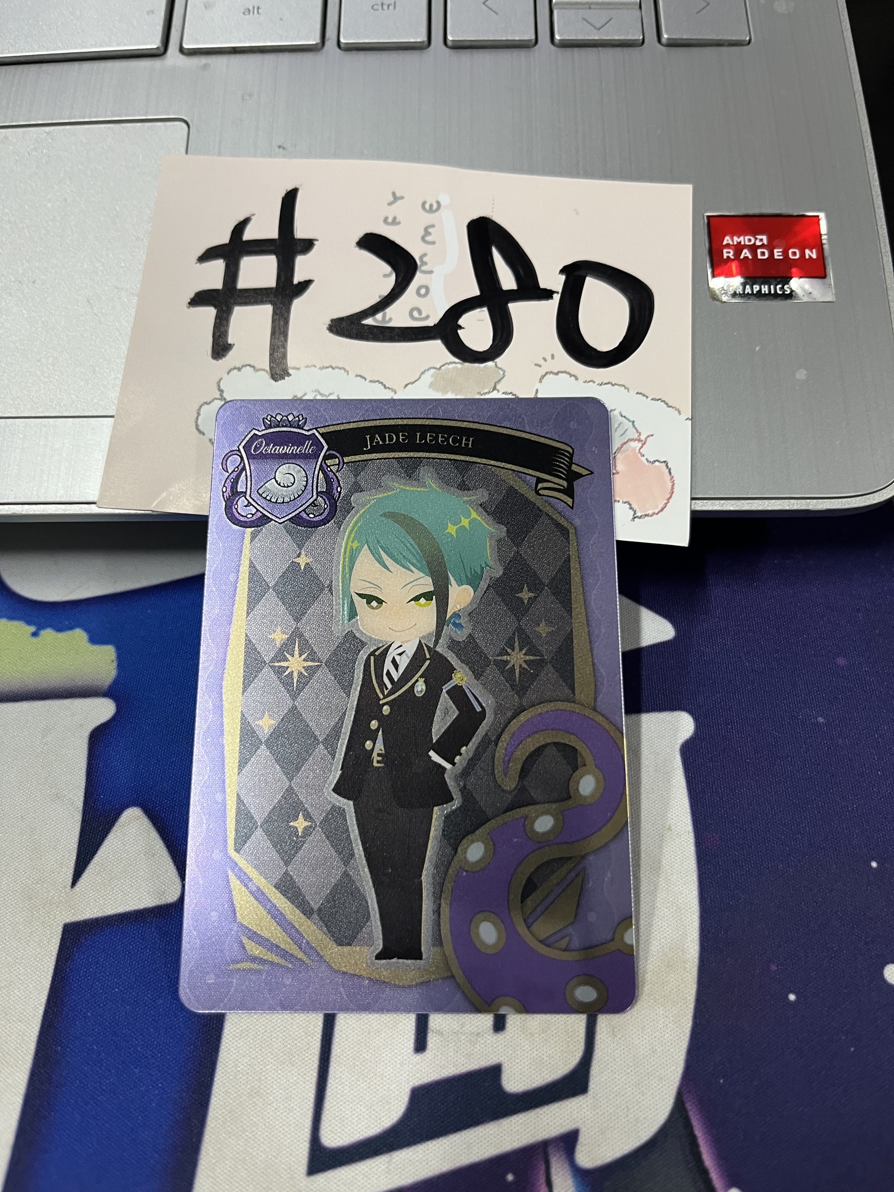 TWST JADE 小卡 (Q版校服/運動服) #280