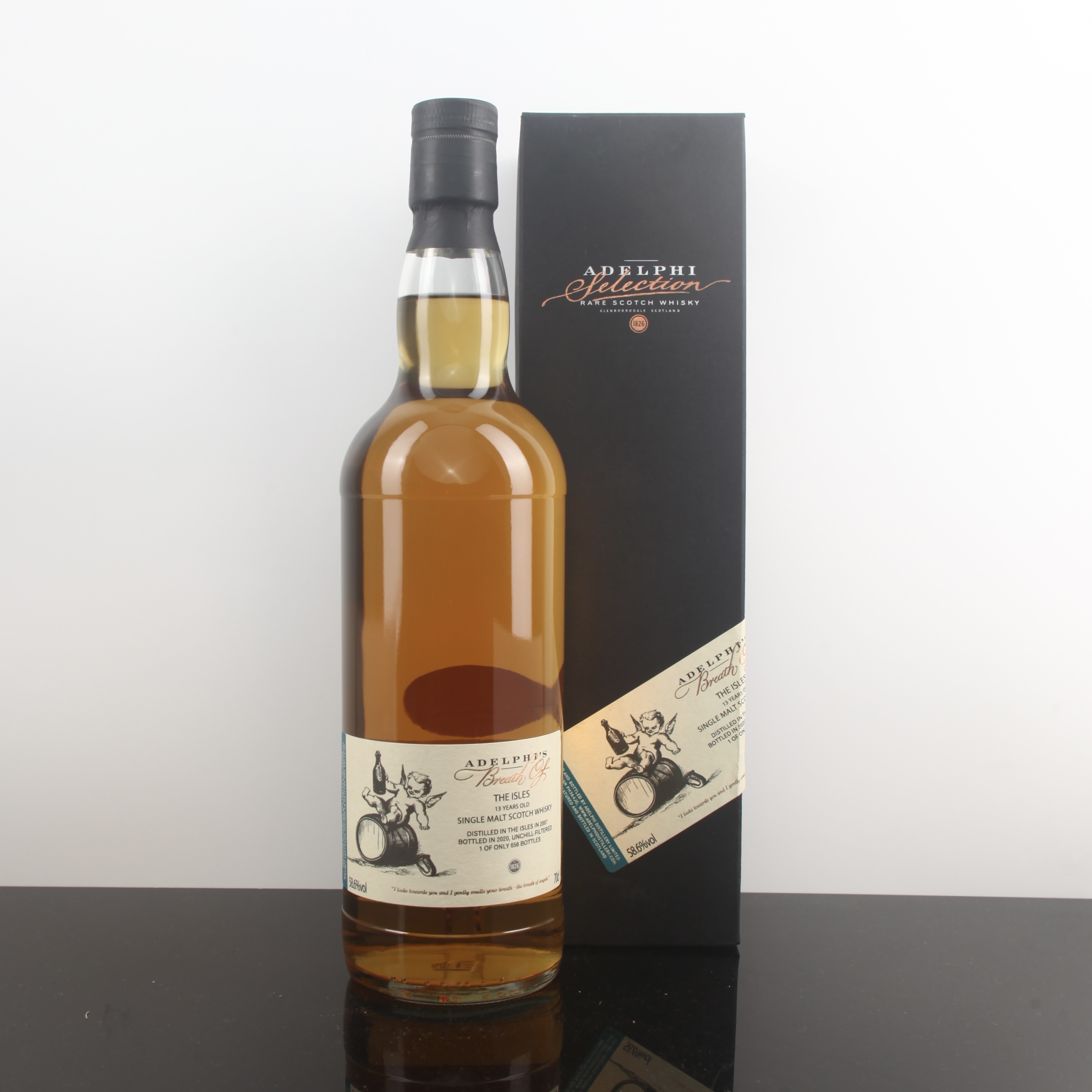 Breath of the Isles 2007/2020 13YO Refill Sherry 58.6% - Adelphi
