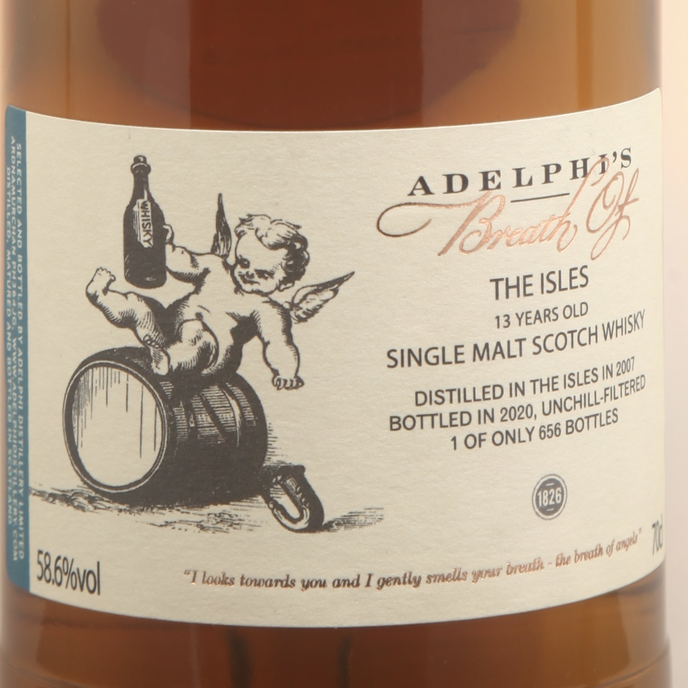 Breath of the Isles 2007/2020 13YO Refill Sherry 58.6% - Adelphi