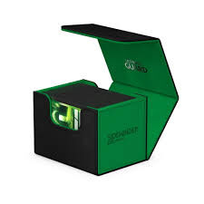 Ultimate Guard Sidewinder 100+ Synergy Deck Box (Black/Green)