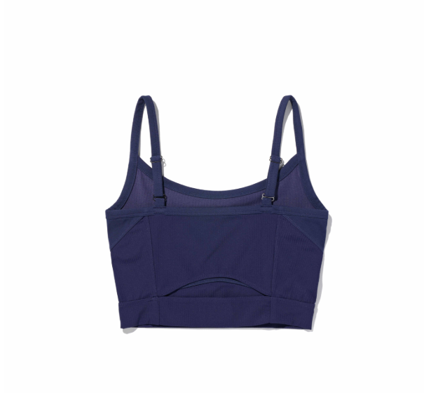 Mischief  MSCHF  許光漢、秀智愛牌 /  RHOMBUS CUT OUT BRA TOP_NAVY 菱形鏤空胸罩上衣_海軍藍 / AUG25