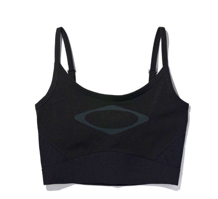 Mischief  MSCHF  許光漢、秀智愛牌 /  RHOMBUS CUT OUT BRA TOP_NAVY 菱形鏤空胸罩上衣_黑色 / AUG25