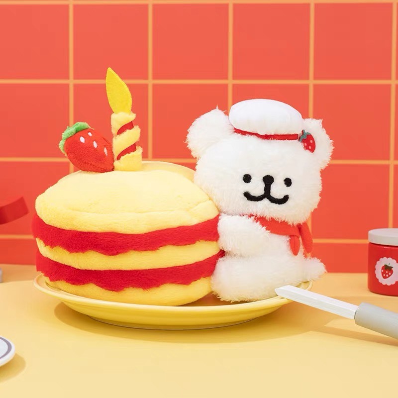 線條小狗 蛋糕玩偶 🎂