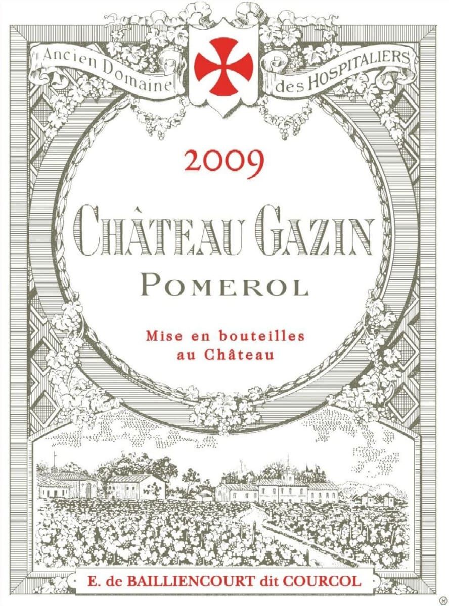 Chateau Gazin 2009 (RP96)