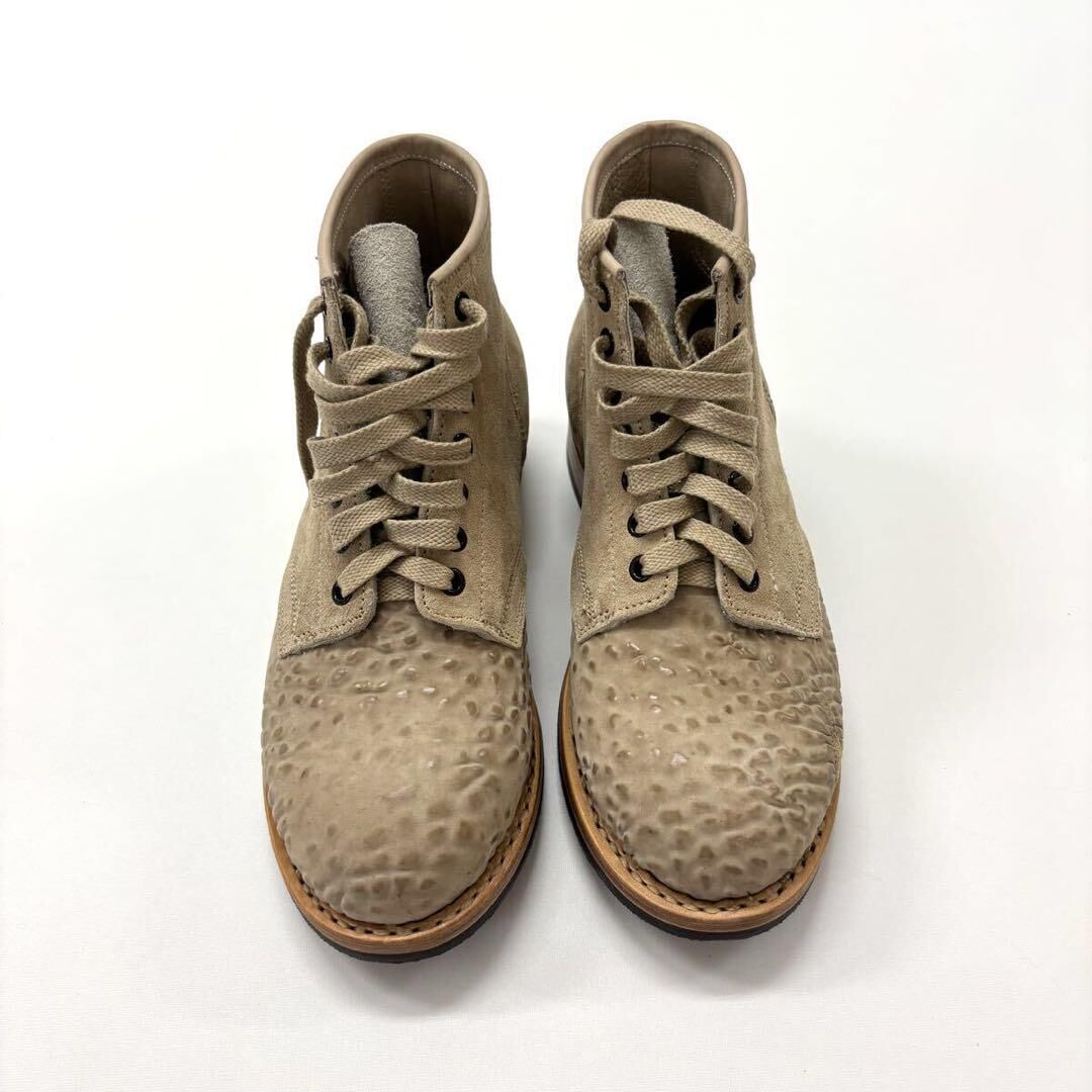 VISVIM BRIGADIER BOOTS-FOLK - SAND SIZE 8.5 PRE ORDER ITEM (預訂中)