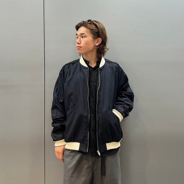 日本 BEAMS JAPAN | 棉絲混紡光澤短版外套