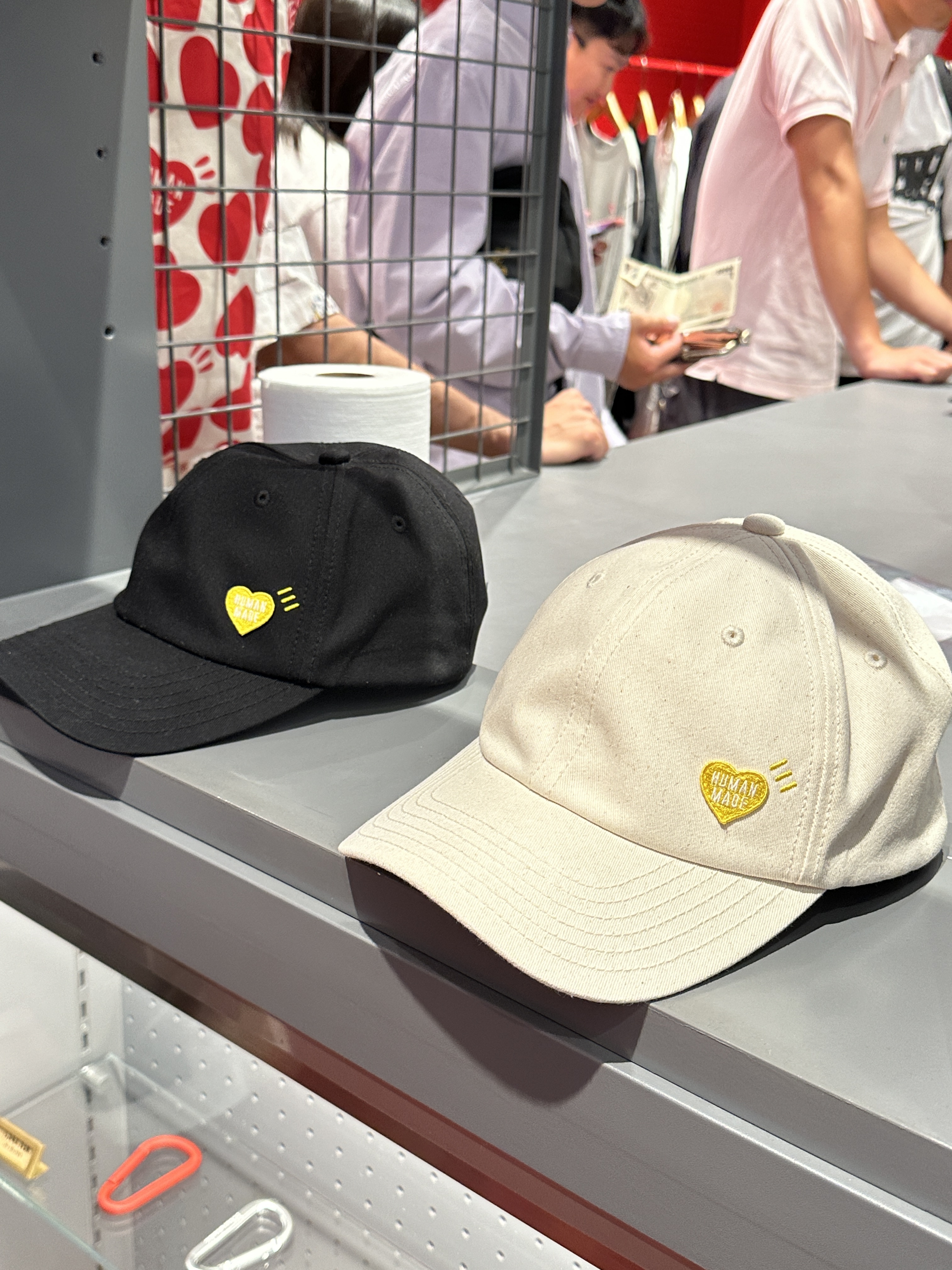 【現貨】Human made 側邊黃色 小愛心 老帽 棒球帽 HM29GD103