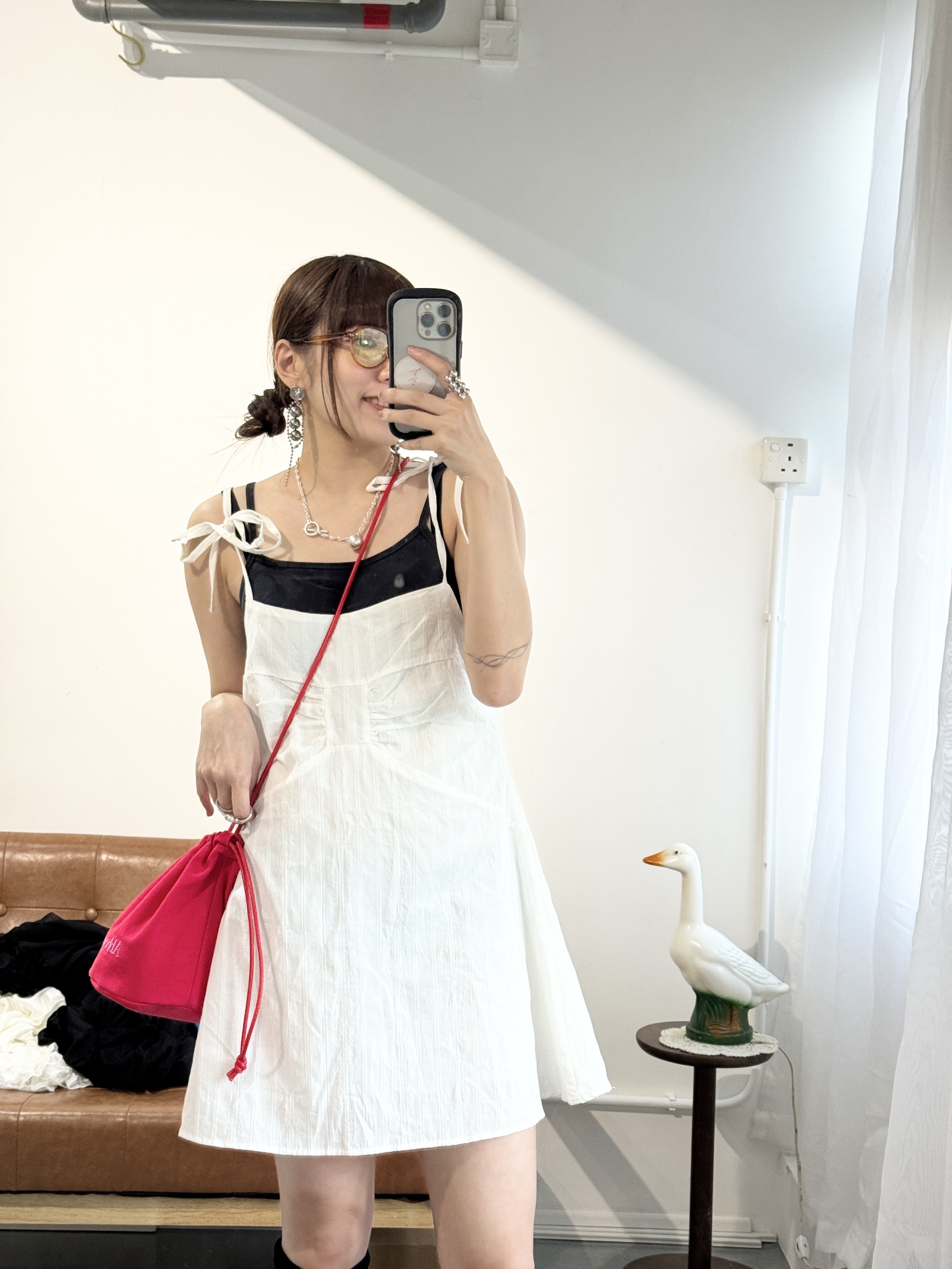 推!低調ribbon顯腰線短ops