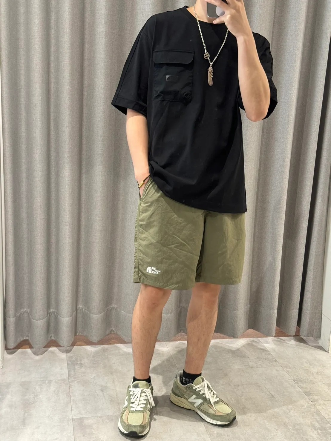 韓國 The North Face Journey Pocket T-Shirt [NT7UR23]