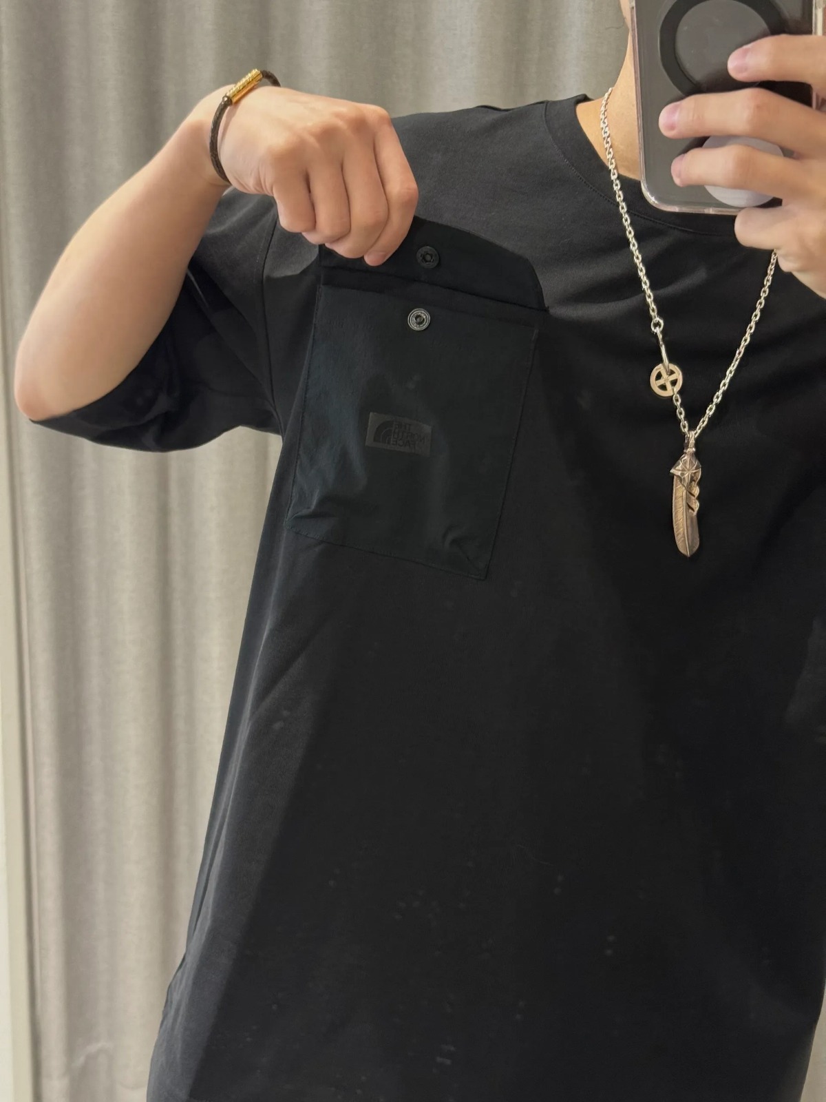 韓國 The North Face Journey Pocket T-Shirt [NT7UR23]