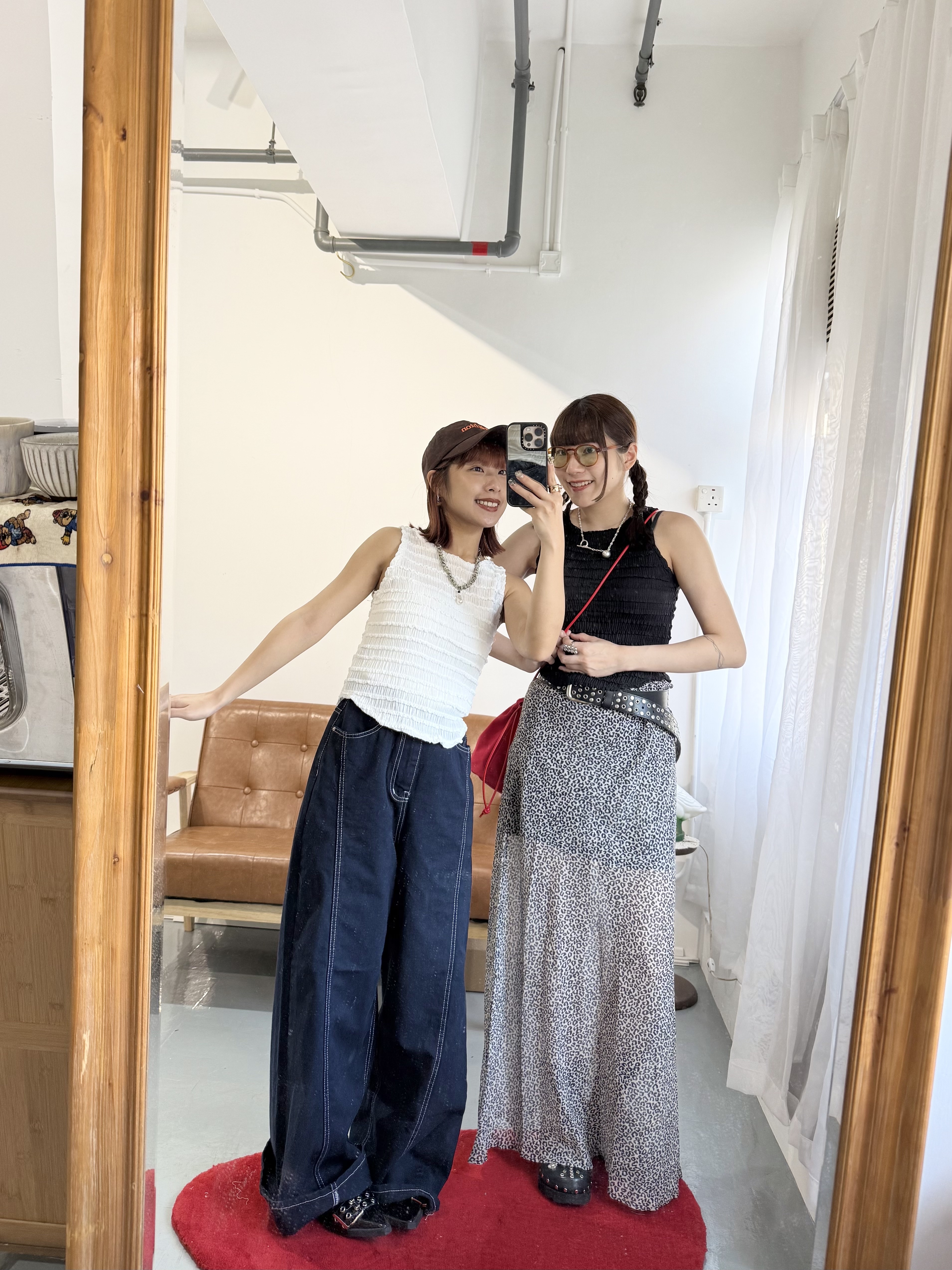 顯瘦!層層入肩背心