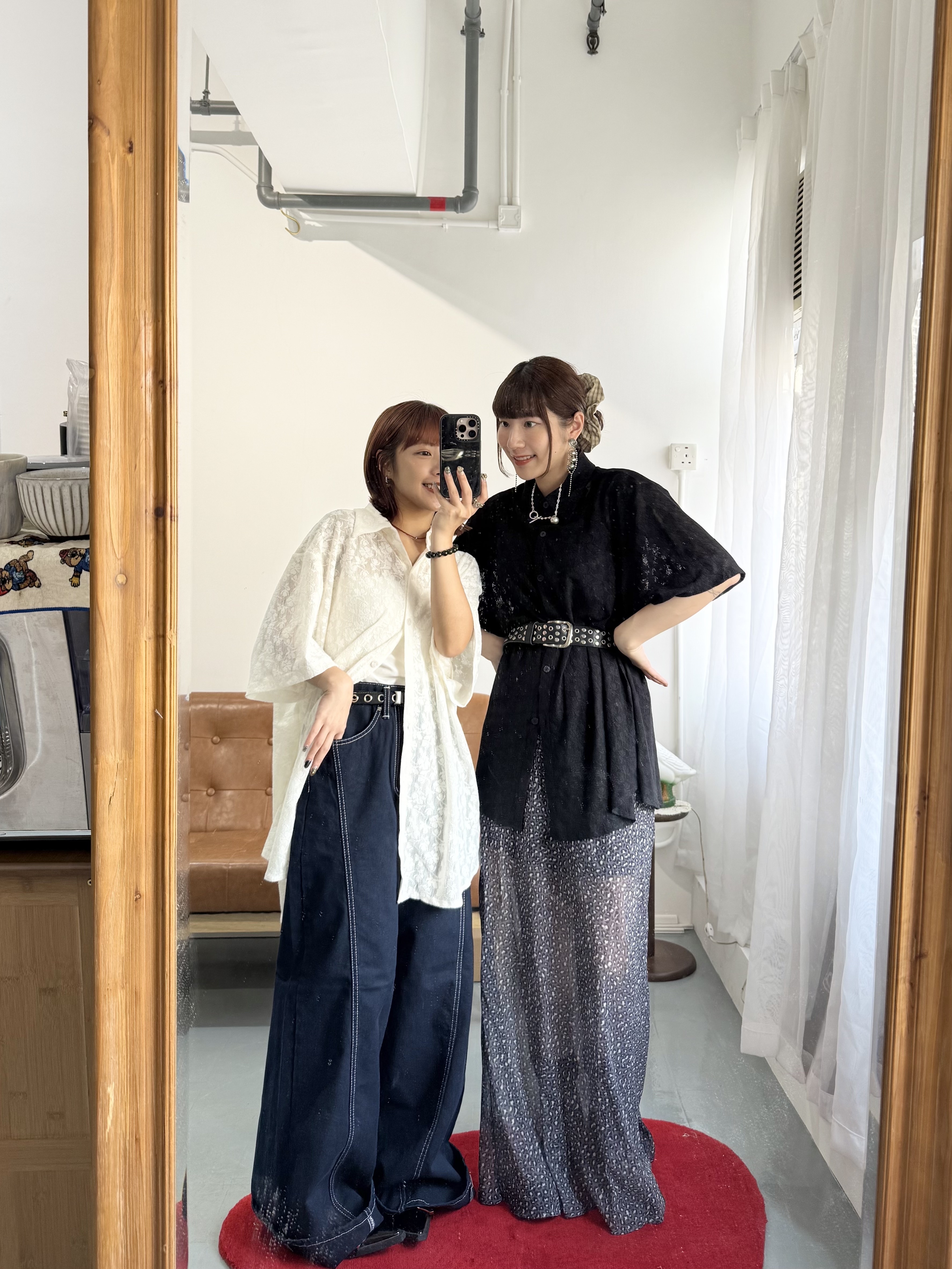 Ivory接訂!! 自留!好版型 薄堤花針織恤