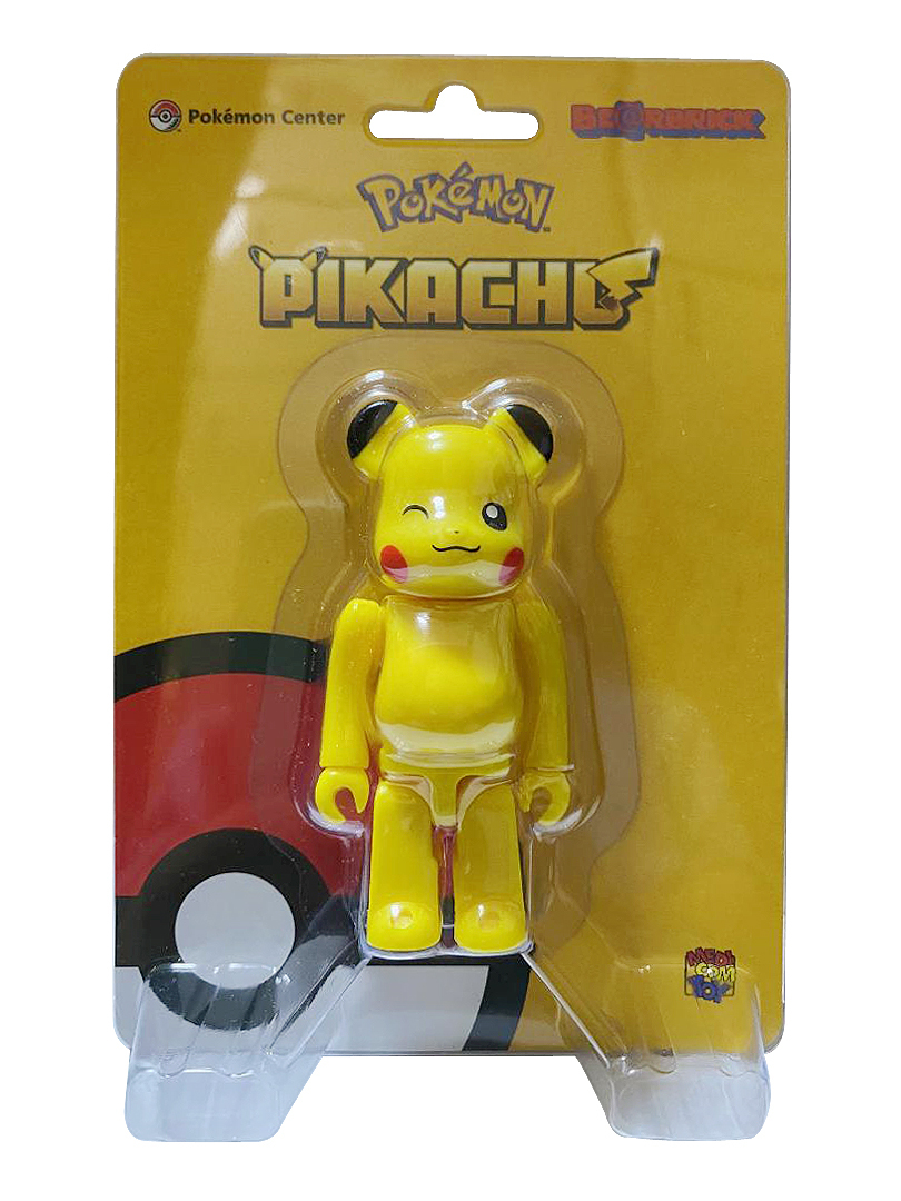 BEARBRICK Pokemon Center PIKACHU 比卡超 100%