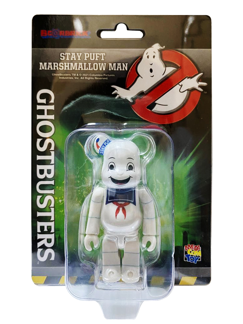 BEARBRICK GHOSTBUSTERS STAY PUFT MARSHMALLOW MAN 100％
