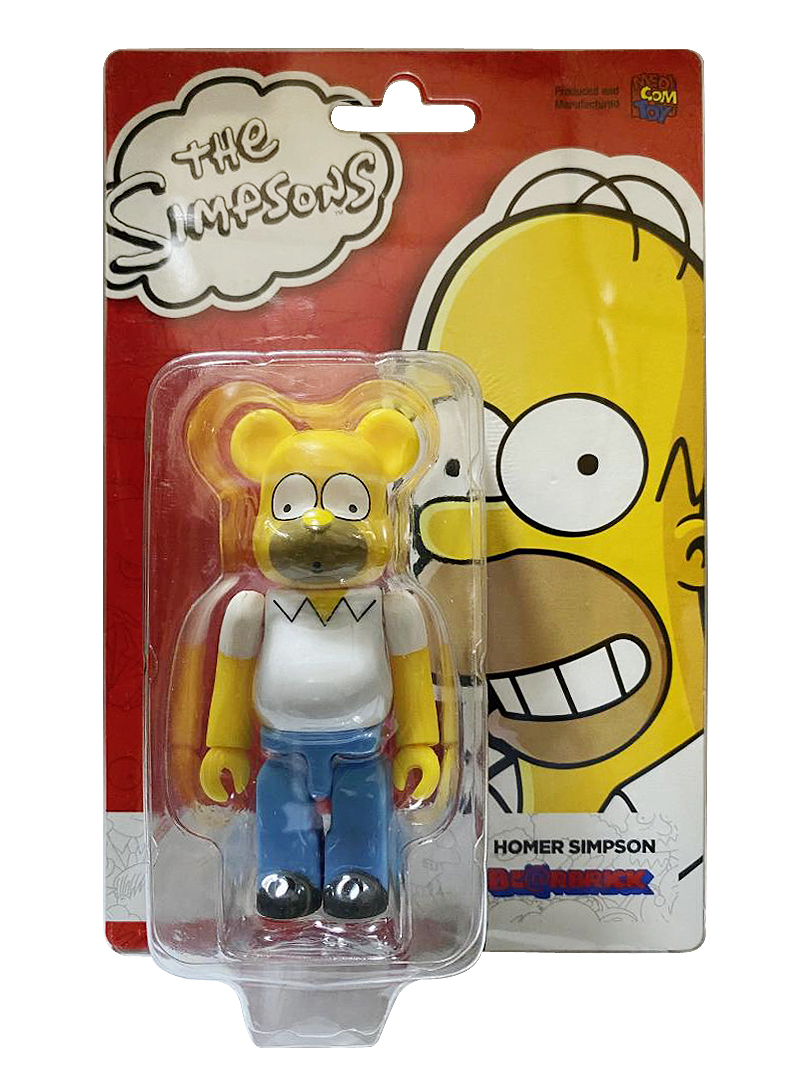 BEARBRICK THE SIMPSONS HOMER SIMPSON 100％
