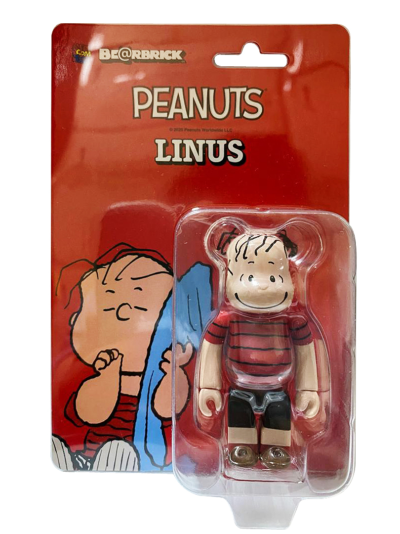 BEARBRICK PEANUTS LINUS 100％