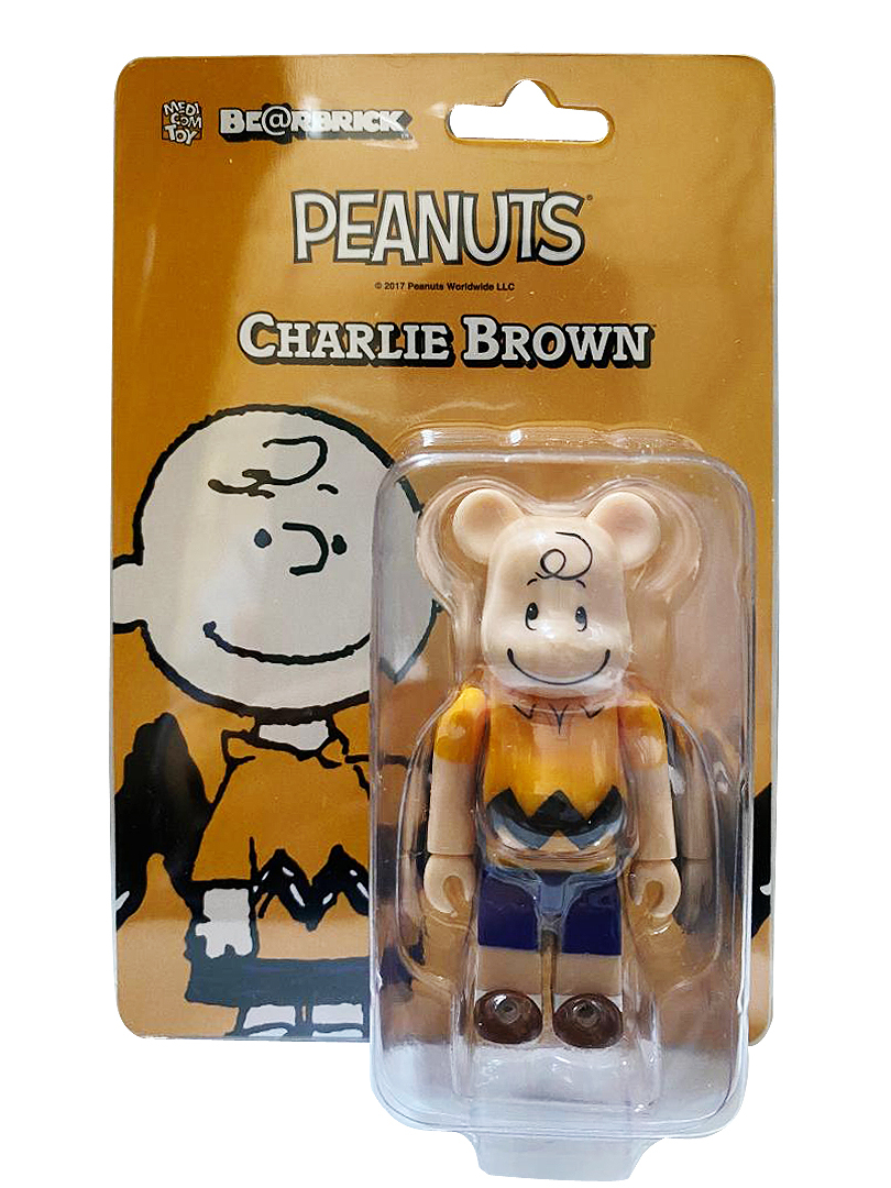 BEARBRICK PEANUTS CHARLIE BROWN 100％