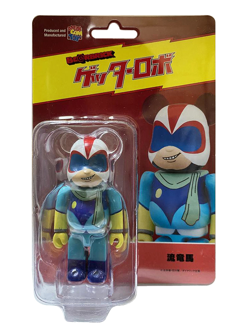 BEARBRICK 流竜馬 三一萬能俠 駕駛員 流龍馬 100％