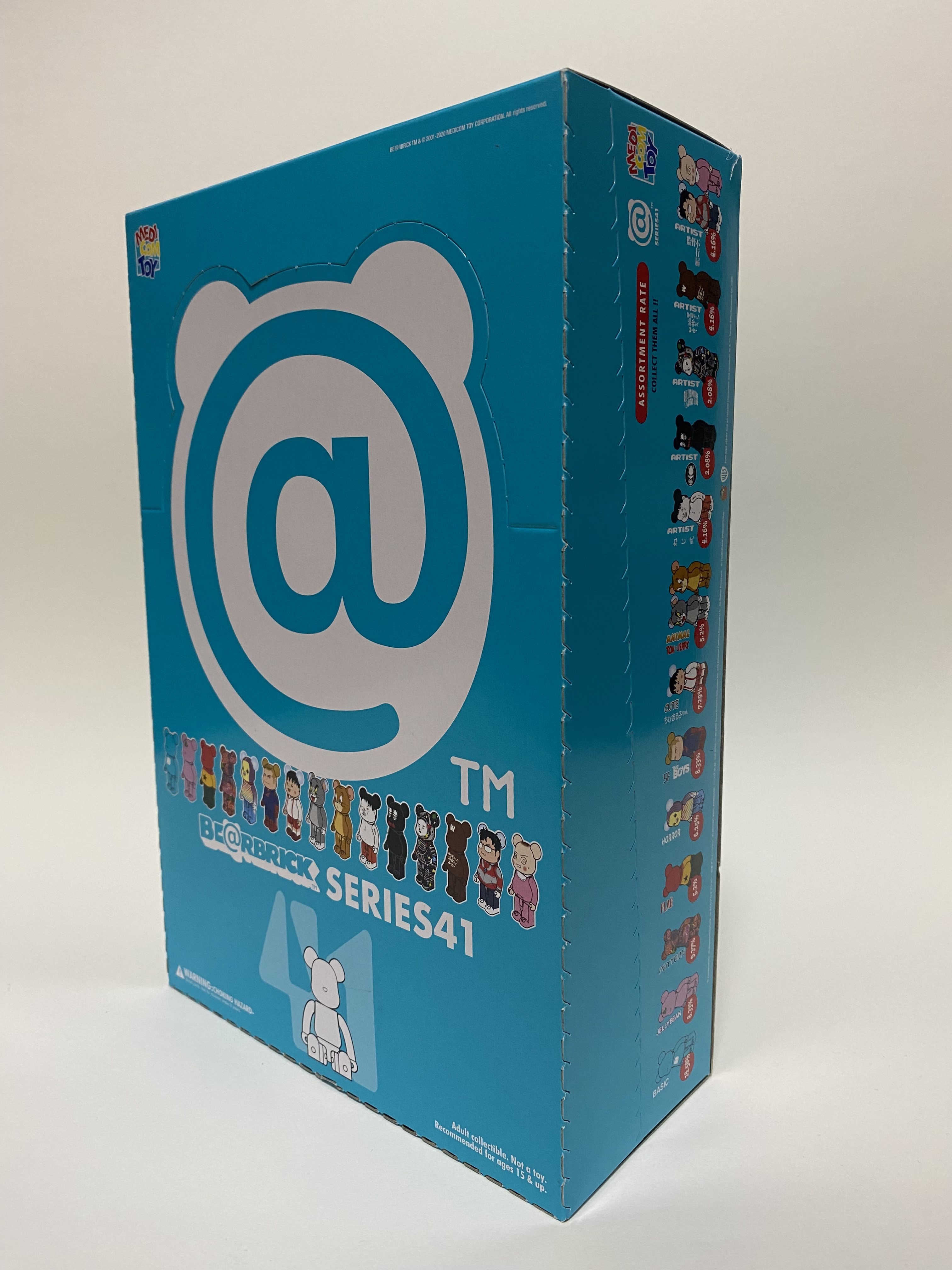 BEARBRICK 100% SERIES 41 ORIGINAL BOX OF 24 PIECES 原盒24個