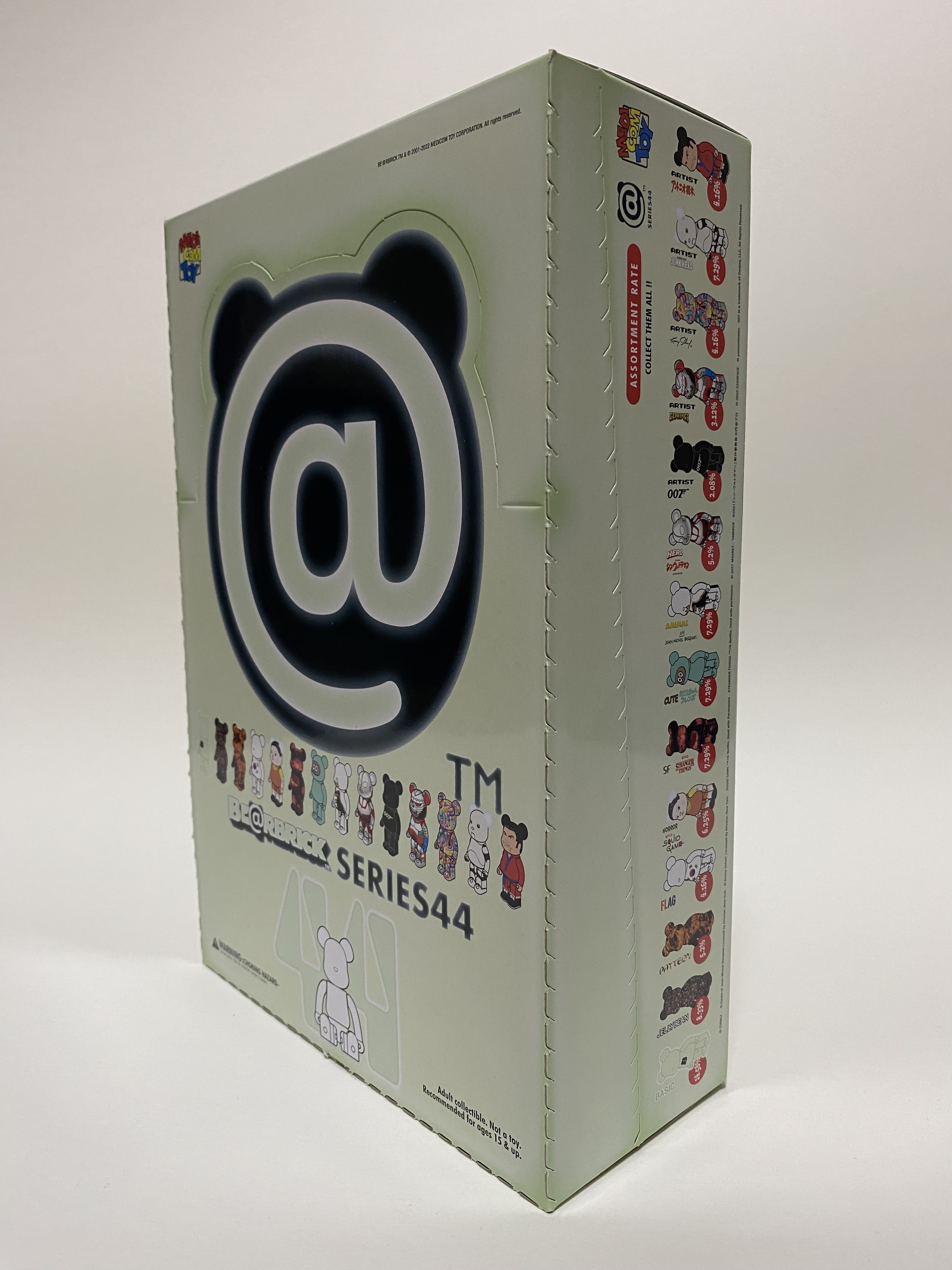 BEARBRICK 100% SERIES 44 ORIGINAL BOX OF 24 PIECES 原盒24個