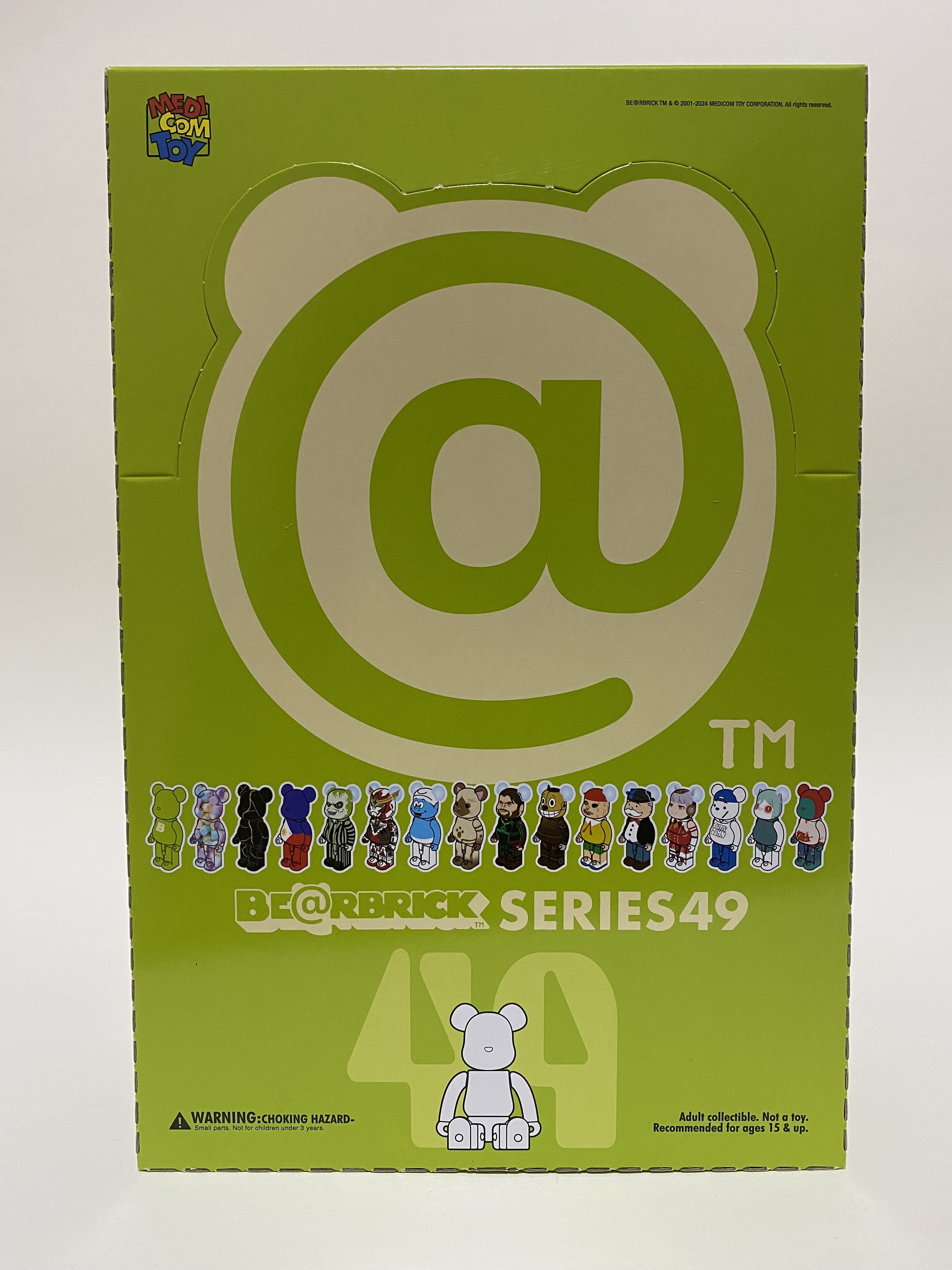 BEARBRICK 100% SERIES 49 ORIGINAL BOX OF 24 PIECES 原盒24個