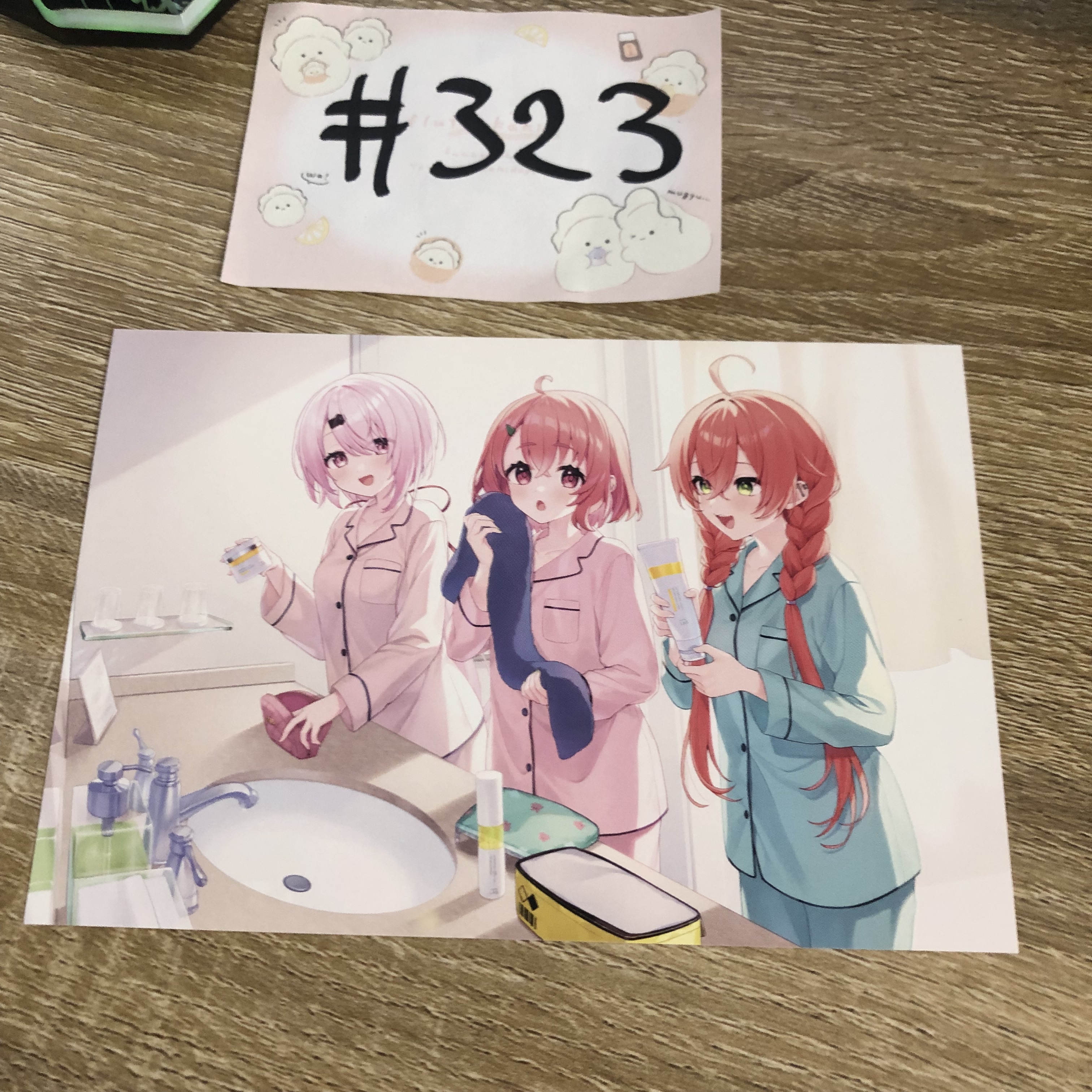 彩虹社  明信片#323