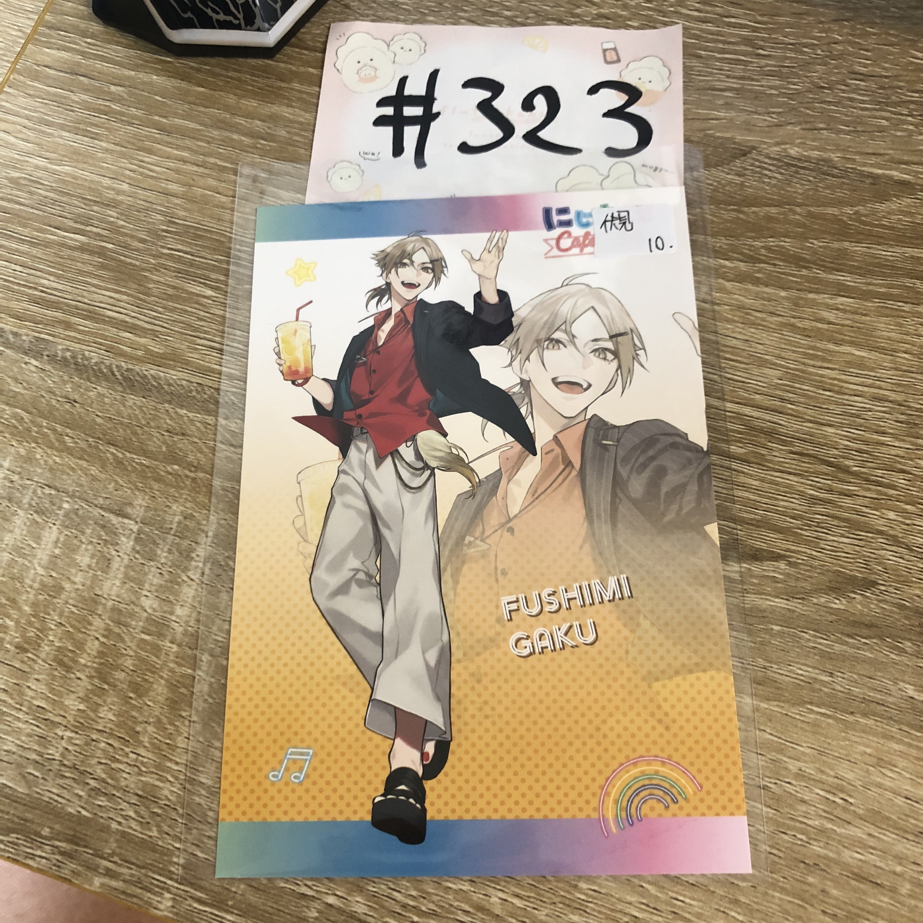 彩虹社 伏見 明信片#323