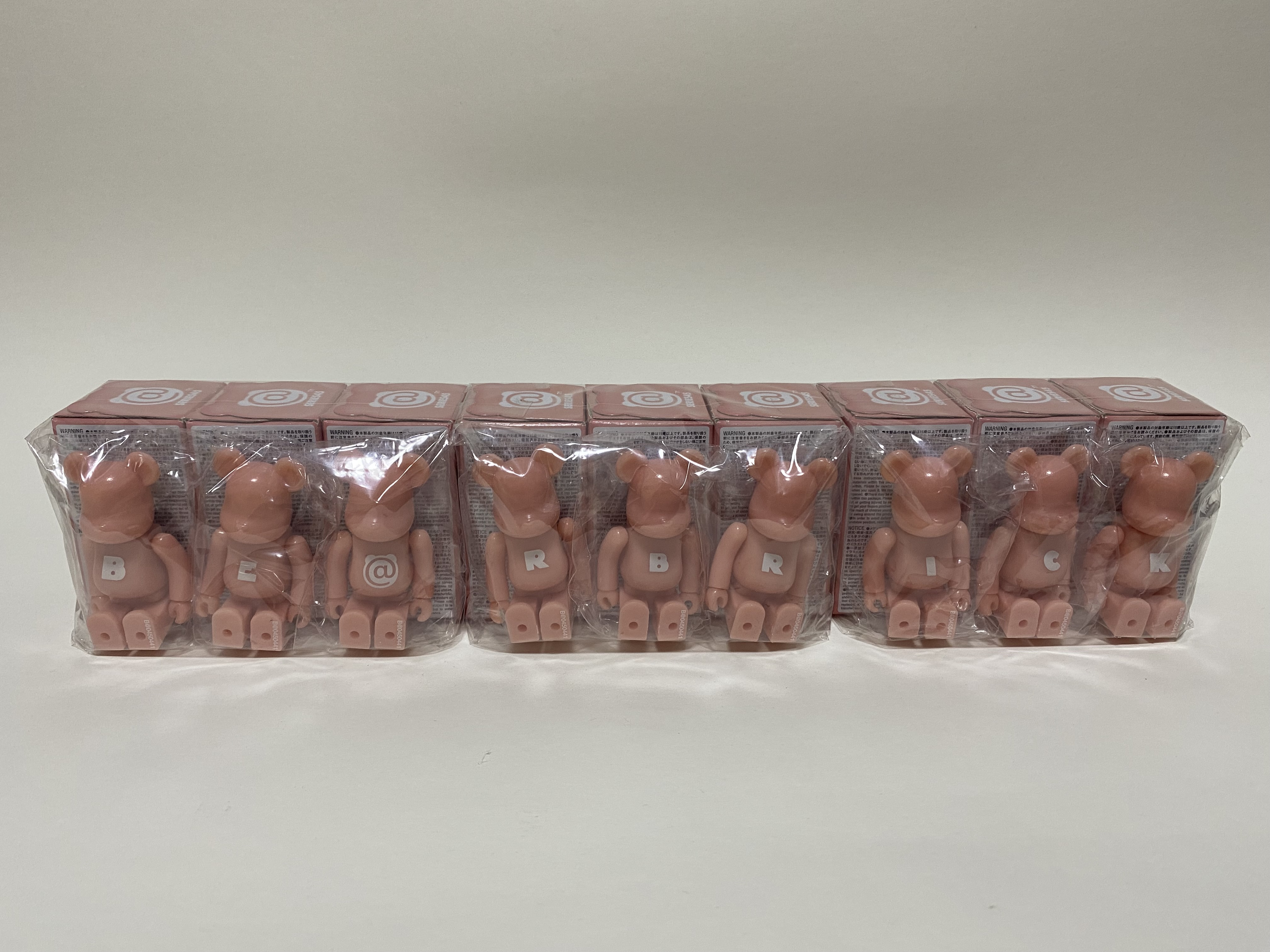 BEARBRICK 100% SERIES 45 BASIC LETTER