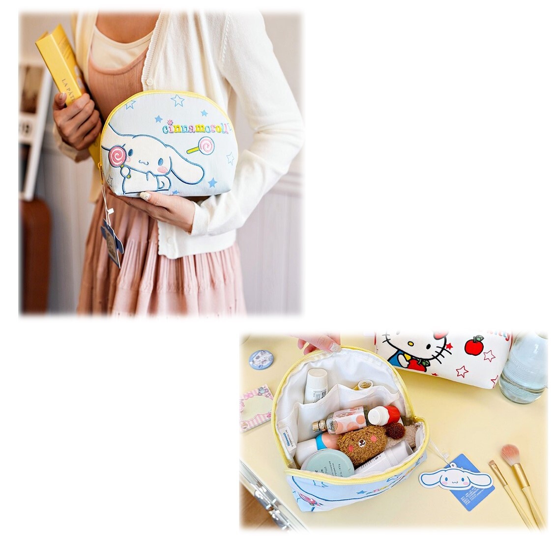 玉桂狗 - Sanrio|多用化妝袋