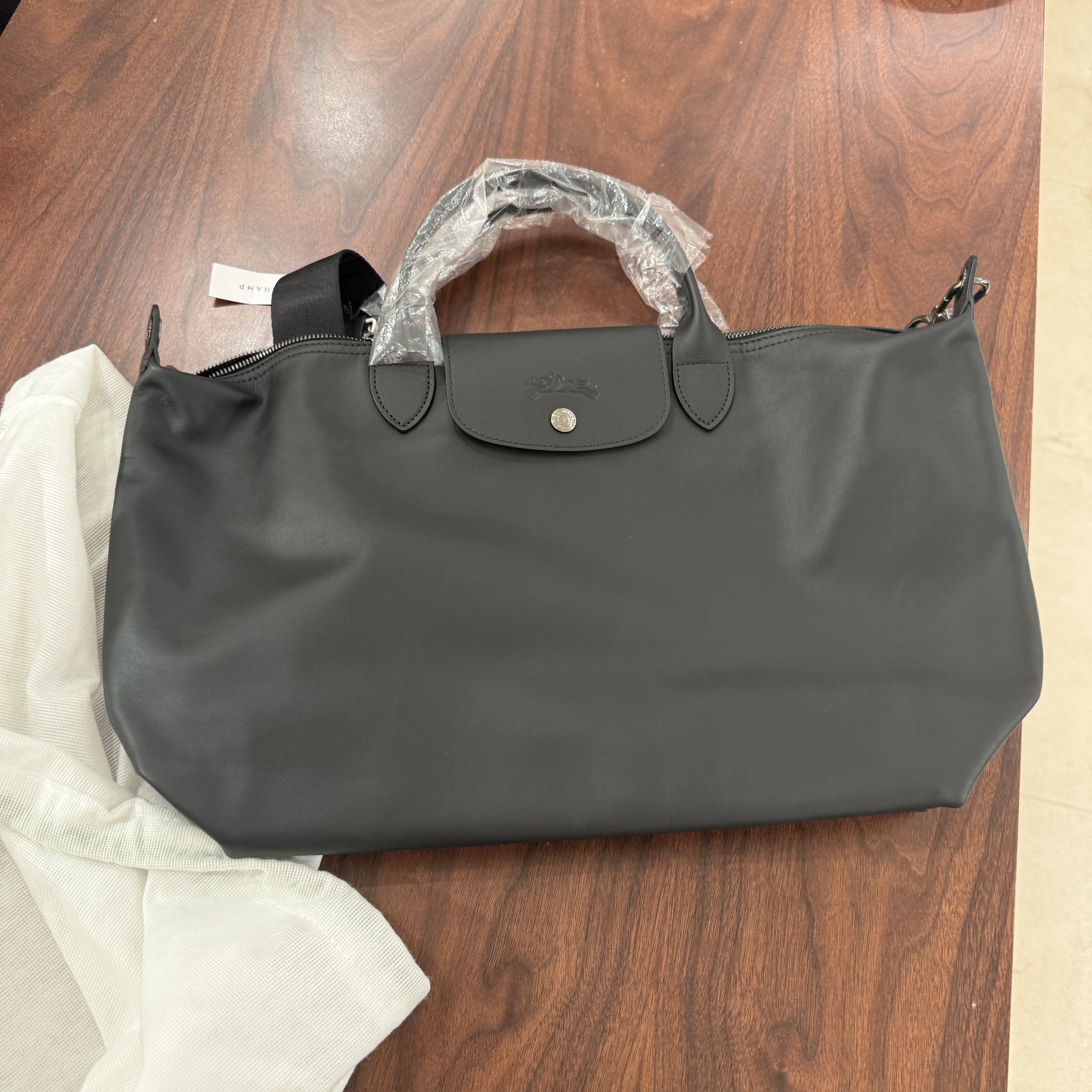 Longchamp le pliage xtra L crossbody bag black Navy 10201