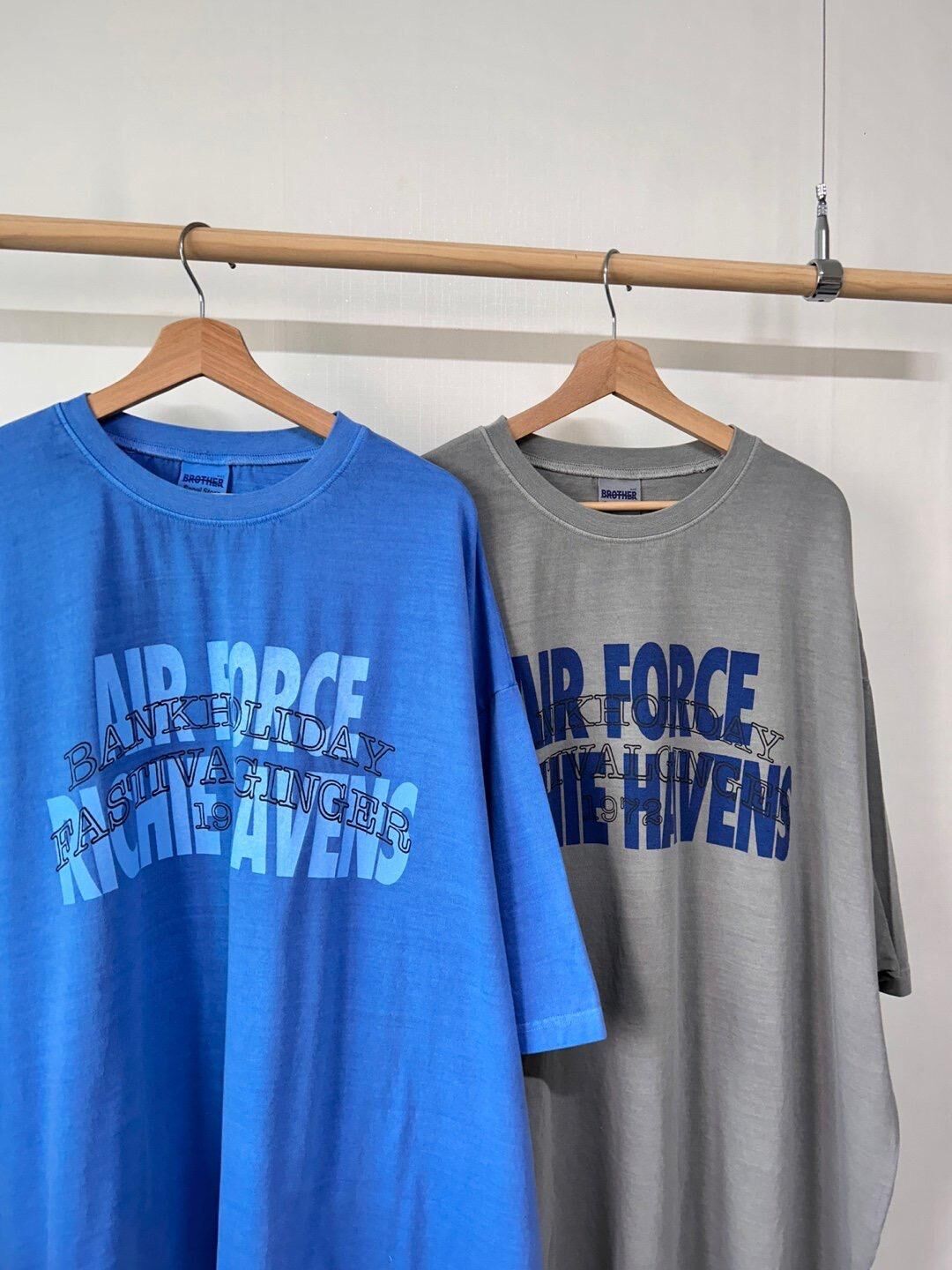 OverSize洗水英文字短袖Tee MB-007T