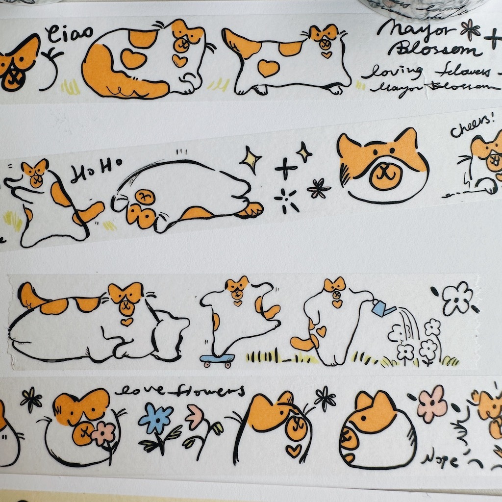 Ciao Mayor Blossom 和紙膠帶｜SEVERUS LIAN 里恩太太