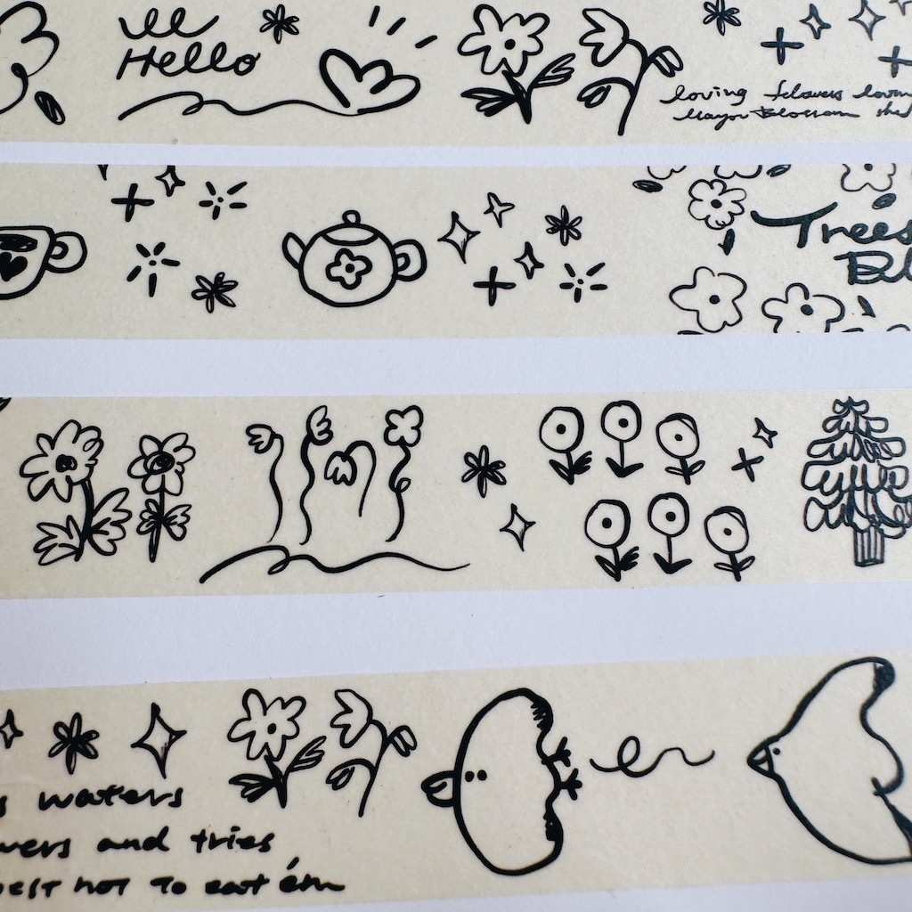 Trees & Blossoms 和紙膠帶｜SEVERUS LIAN 里恩太太