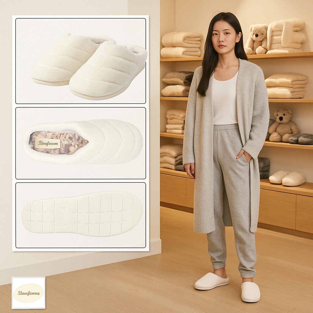 【預購】Dearfoams G081103 女裝毛毛拖鞋