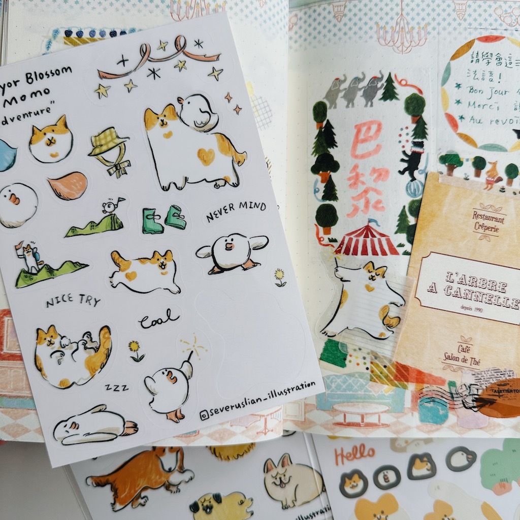 Adventure 防水透明貼紙｜SEVERUS LIAN 里恩太太