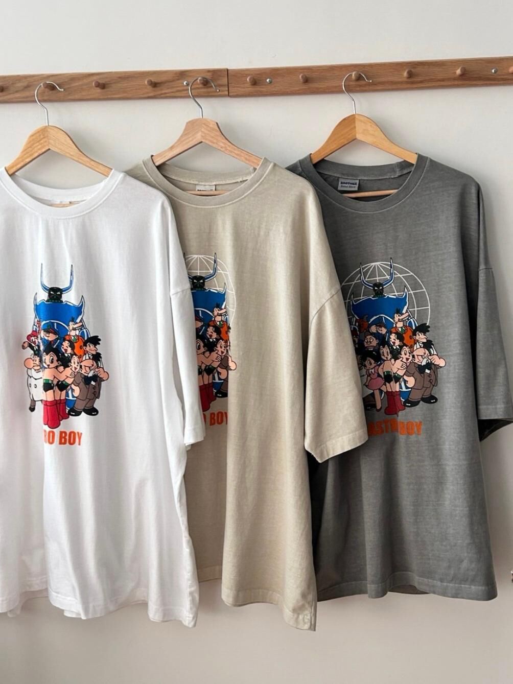 OverSize洗水卡通圖案短袖Tee MB-015T