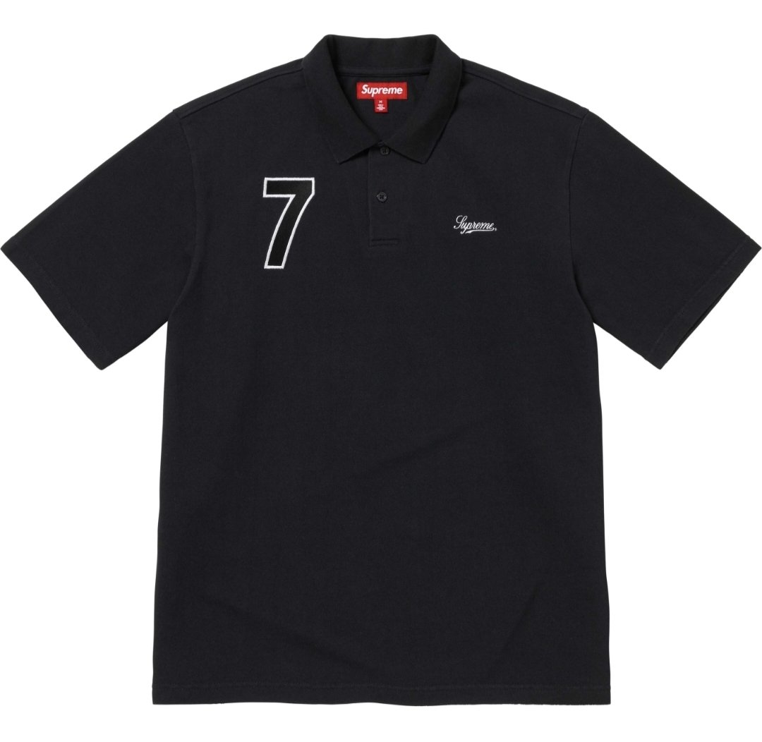 SUPREME SS25 CURSIVE POLO (2色)